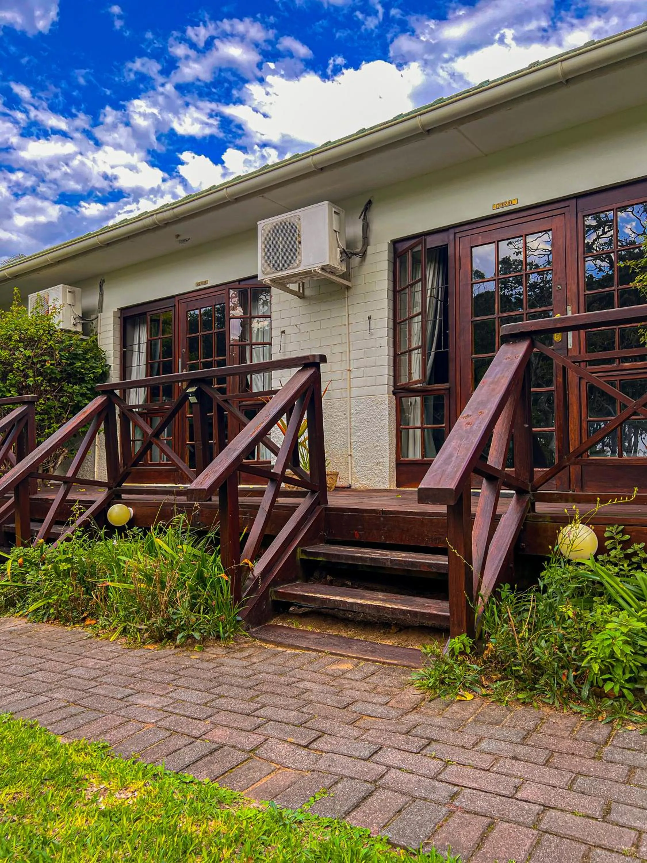 Patio in Bunkers Inn Guesthouse