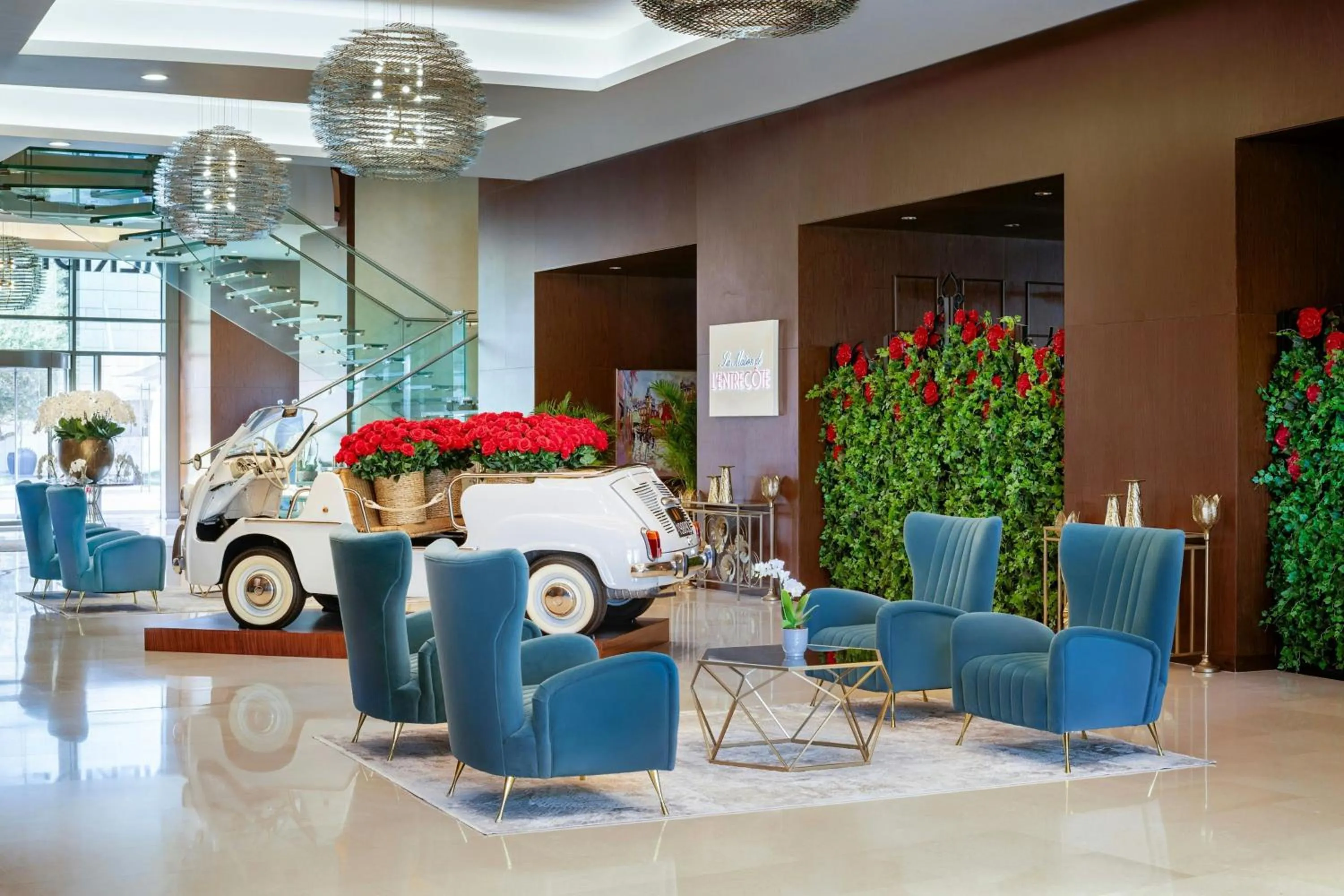 Lobby or reception in Le Meridien City Center Doha