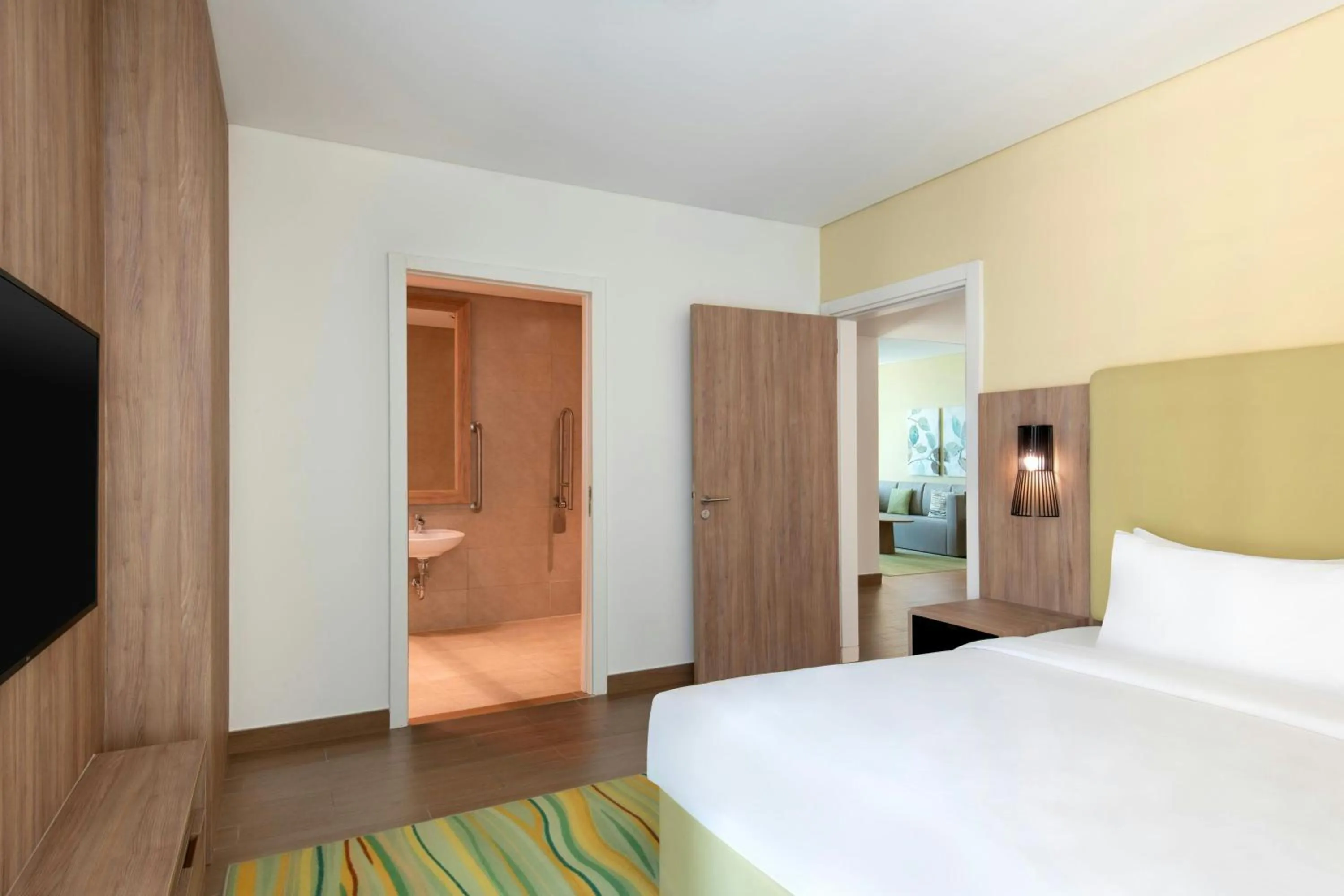 Bedroom, Bed in Element by Westin City Center Doha