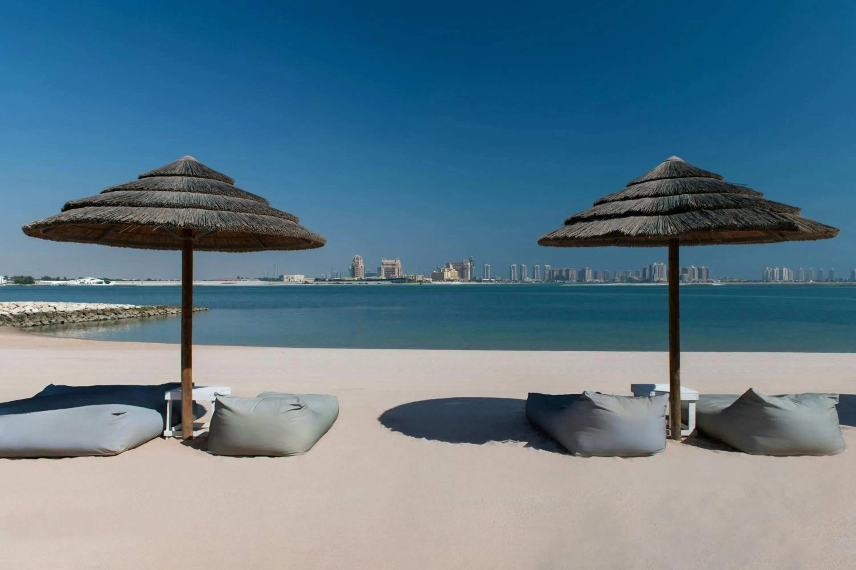 Beach in Element by Westin City Center Doha