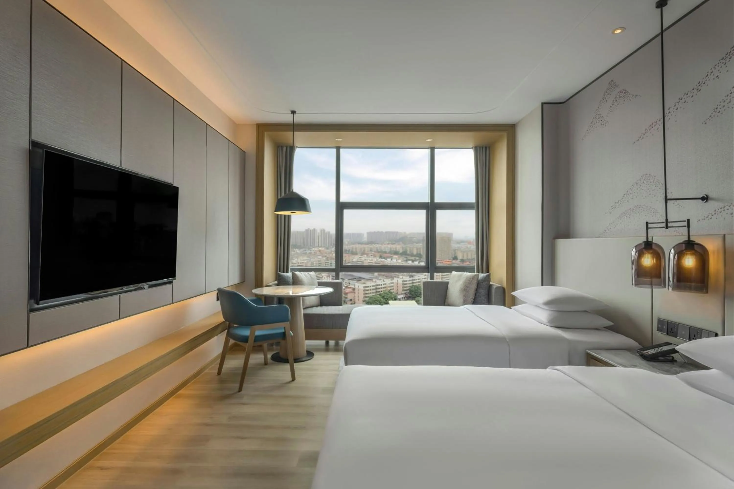 Photo of the whole room, Bed in Courtyard by Marriott Foshan Gaoming