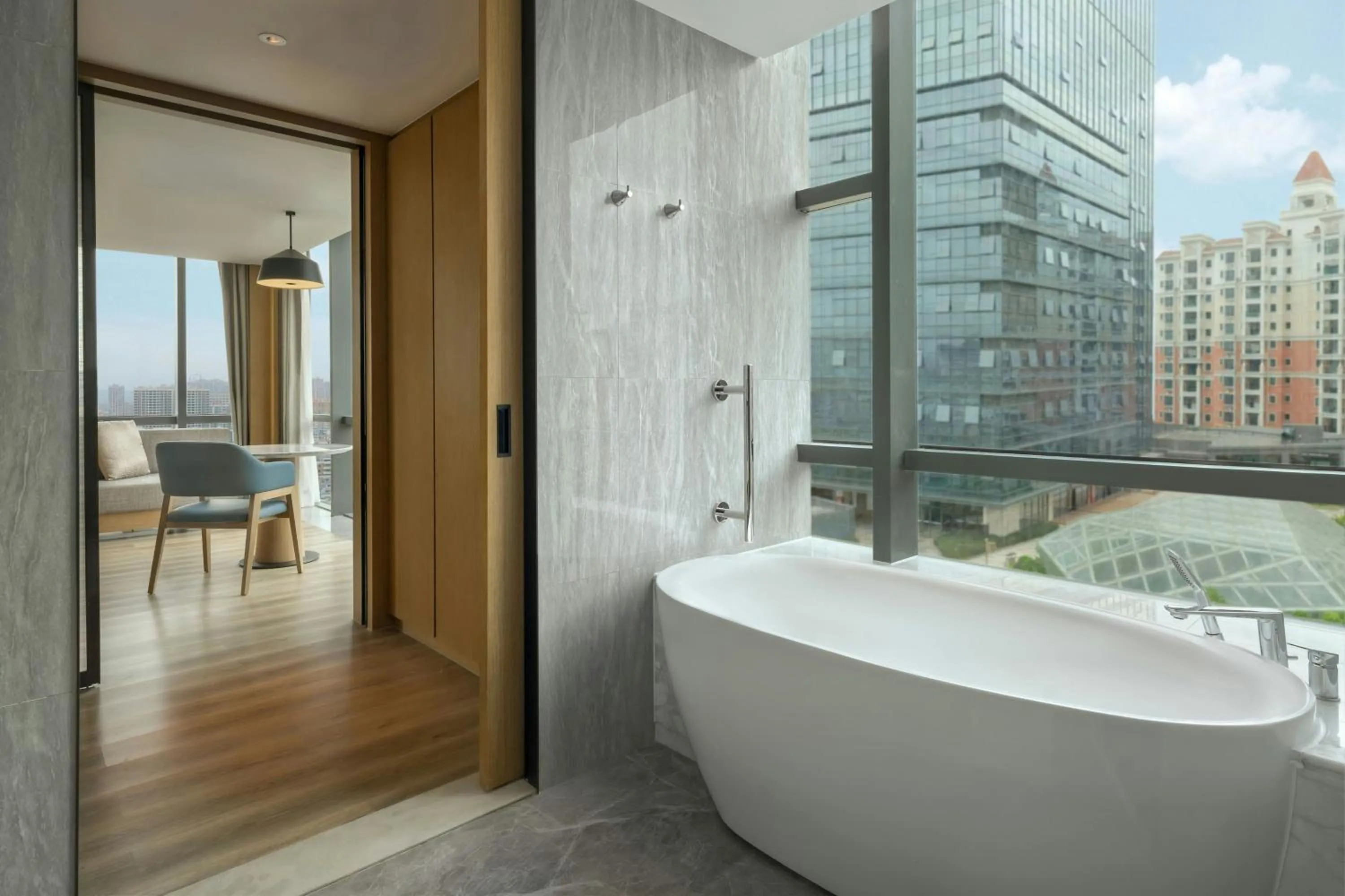 Bathroom in Courtyard by Marriott Foshan Gaoming