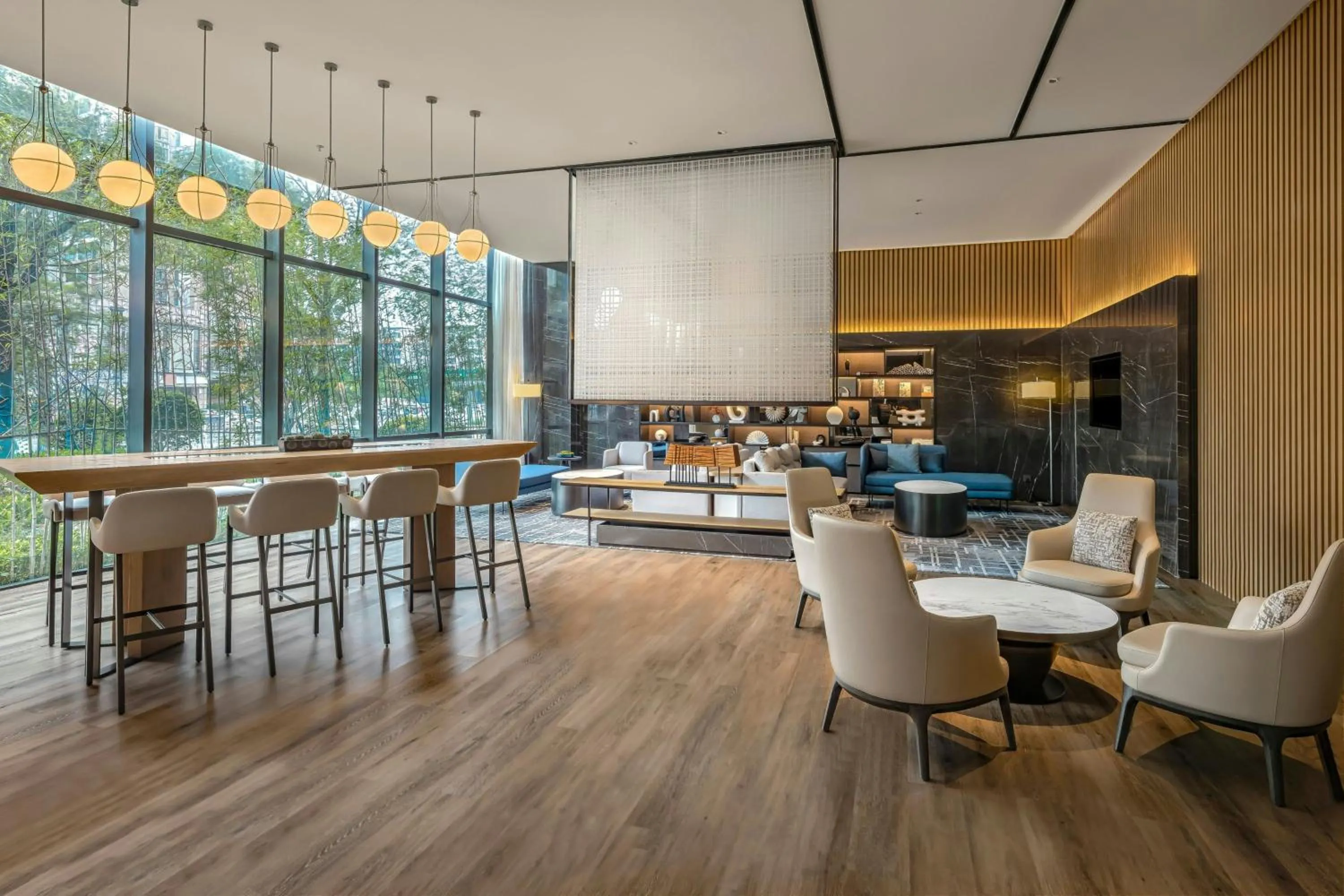 Lounge or bar in Courtyard by Marriott Foshan Gaoming