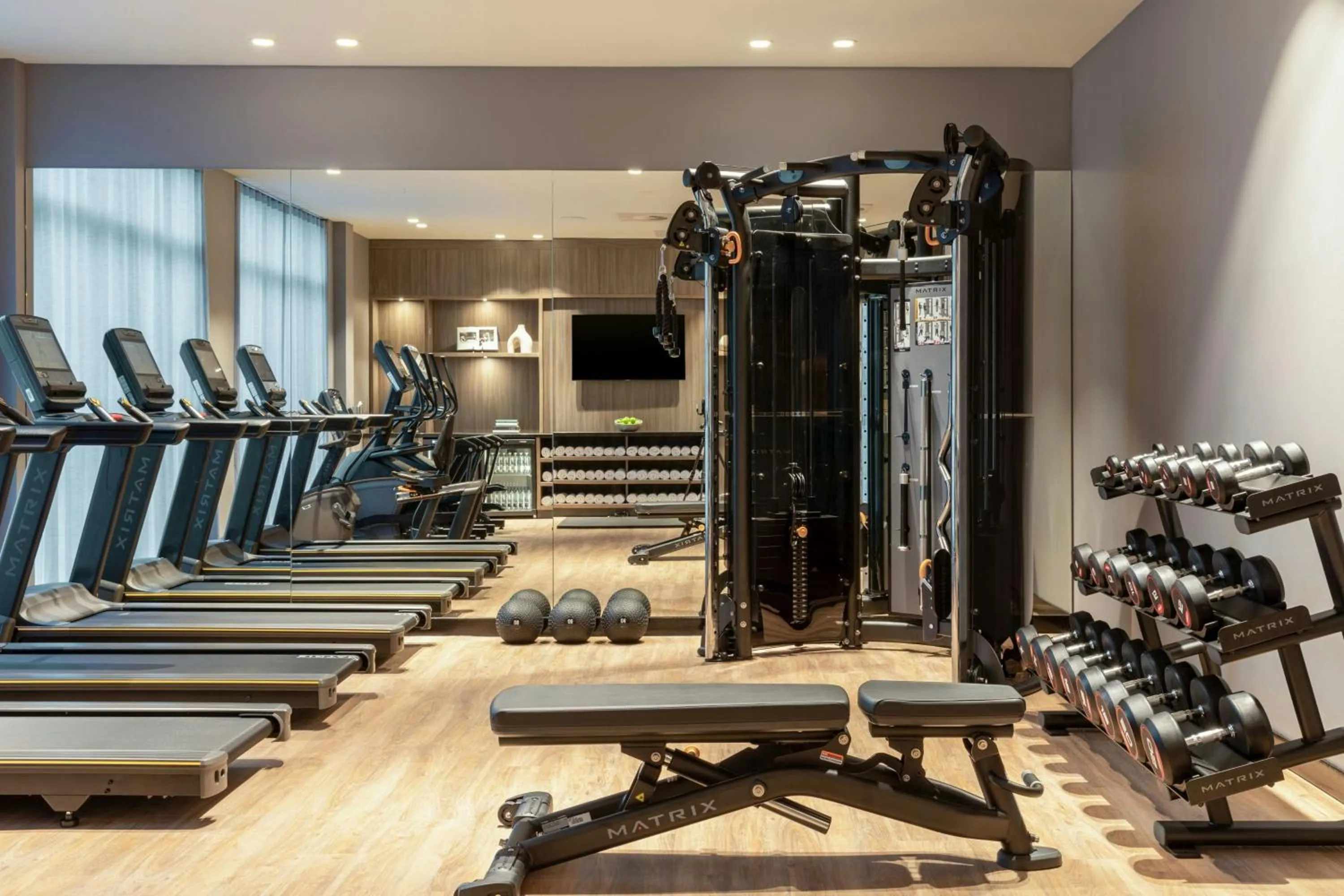 Fitness centre/facilities in AC Hotel by Marriott Inverness