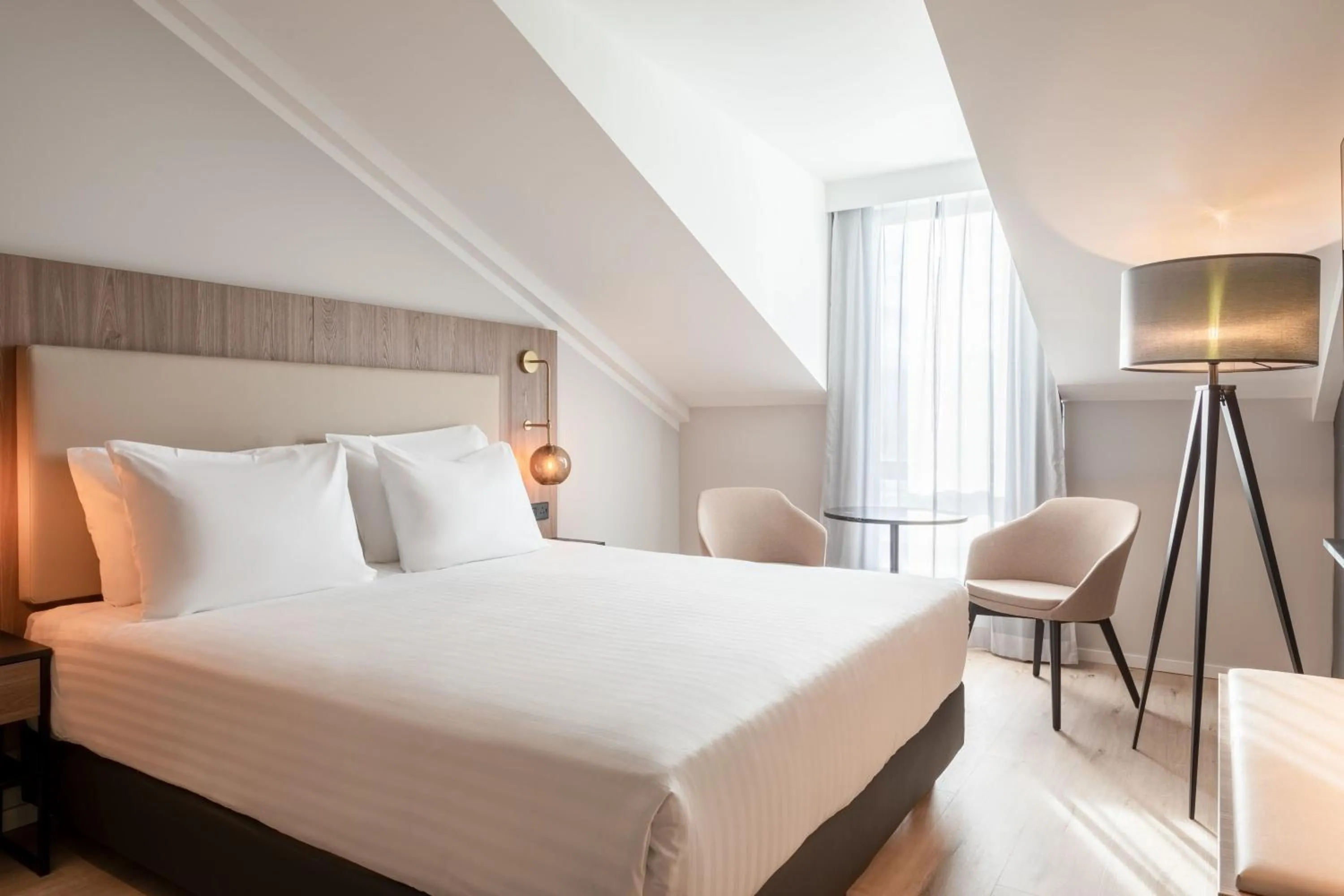 Photo of the whole room, Bed in AC Hotel by Marriott Inverness