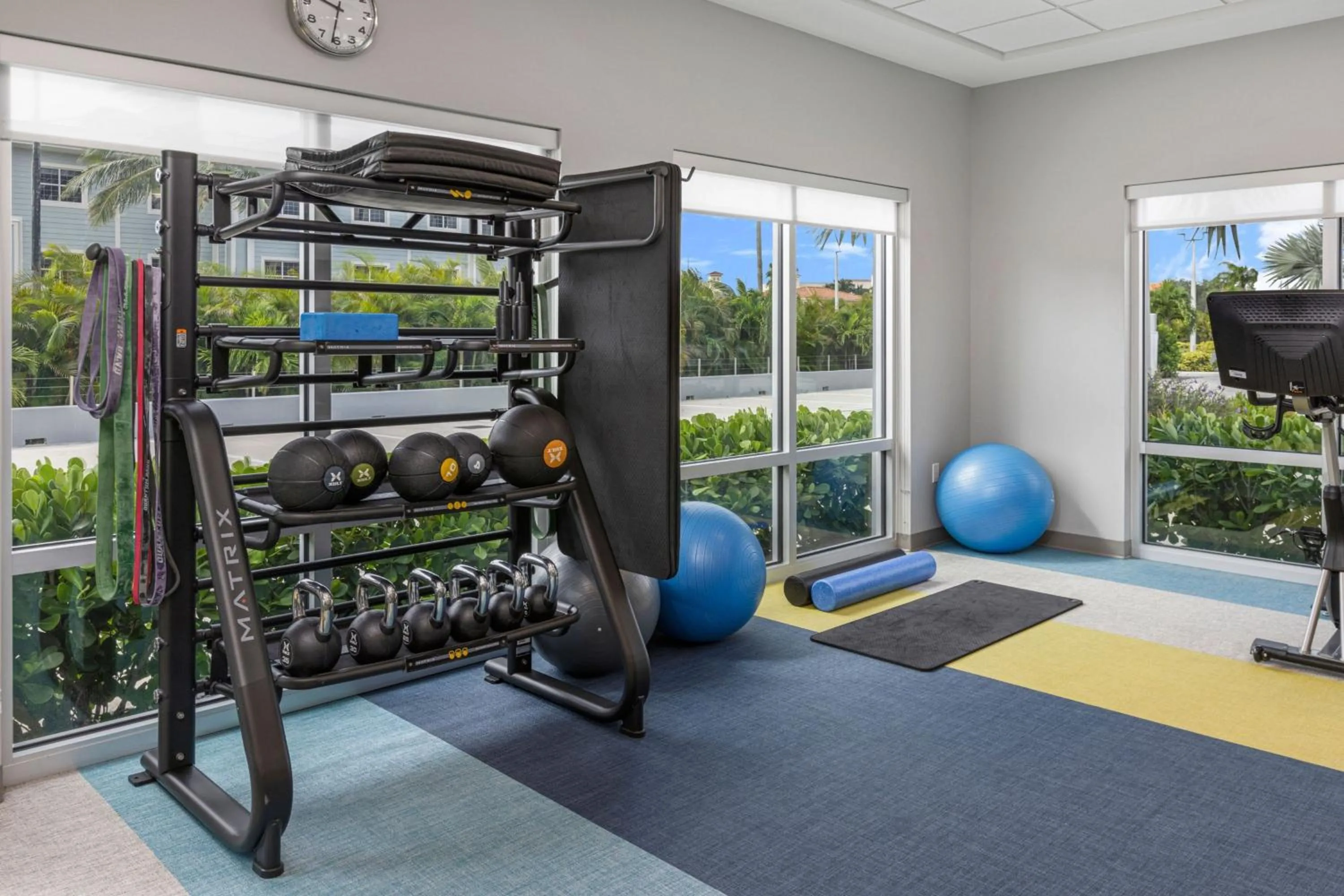 Fitness centre/facilities in TownePlace Suites by Marriott Cape Canaveral Cocoa Beach