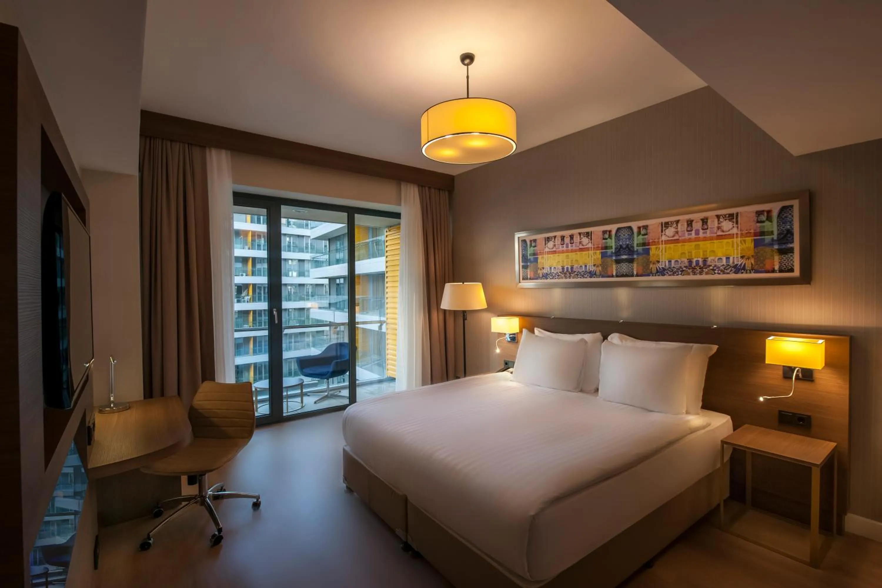 Bed in The Superior Living Batışehir