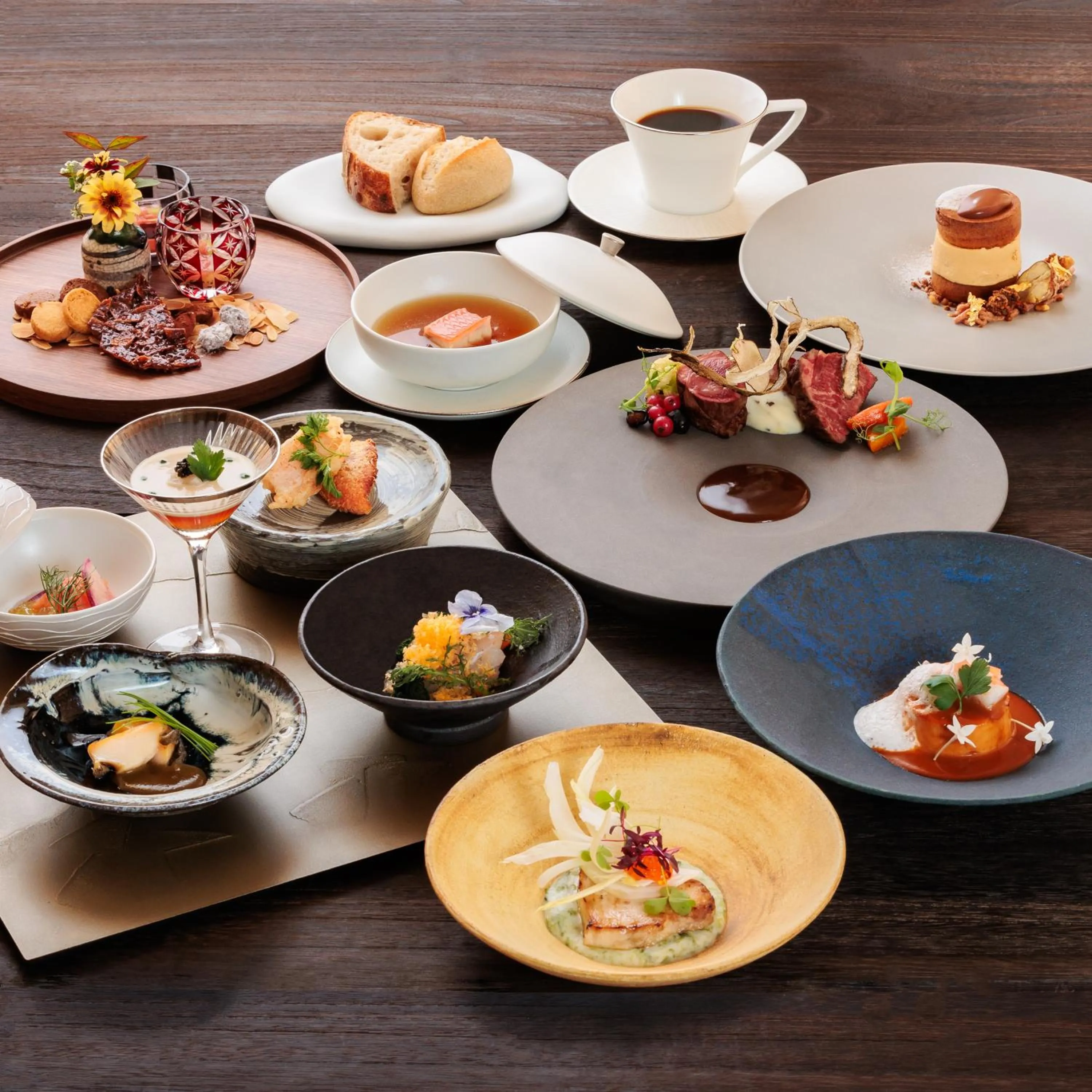 Food in Hotel Shikinoyakata Hakone Ashinoko