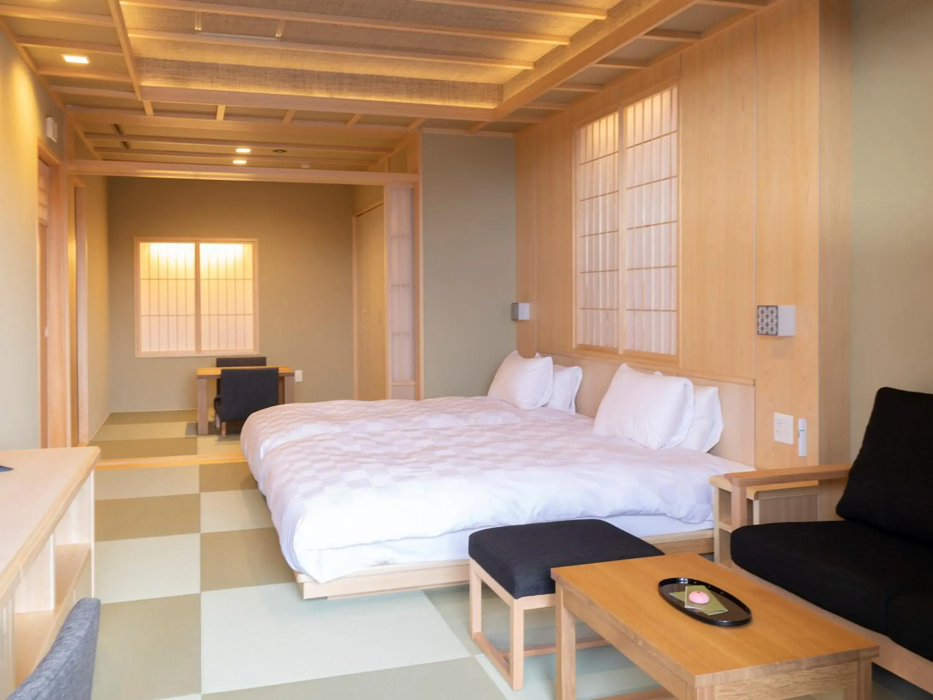 Japanese Style Quadruple Room with Tatami Area - single occupancy in Hotel Shikinoyakata Hakone Ashinoko Japanese Style Quadruple Room with Tatami Area - single occupancy in Hotel Shikinoyakata Hakone Ashinoko