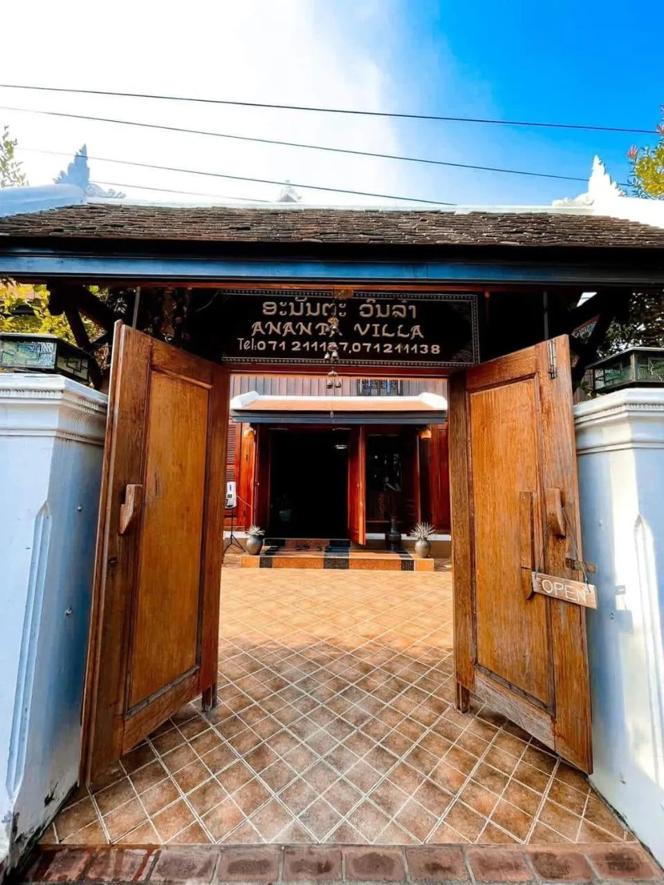Logo/Certificate/Sign in Ananta Hotel Luangprabang