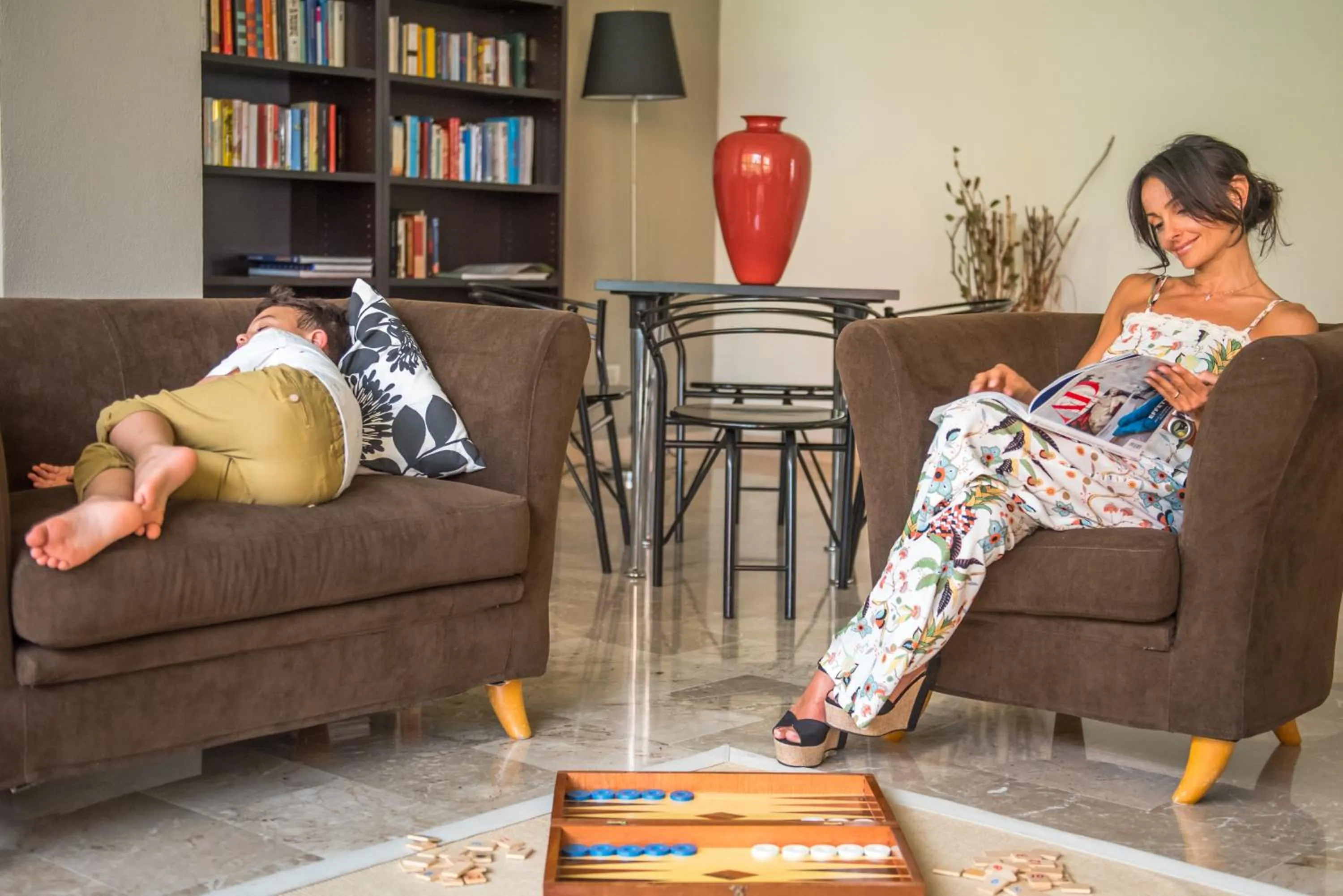 Library in Hotel Tiffany & Resort