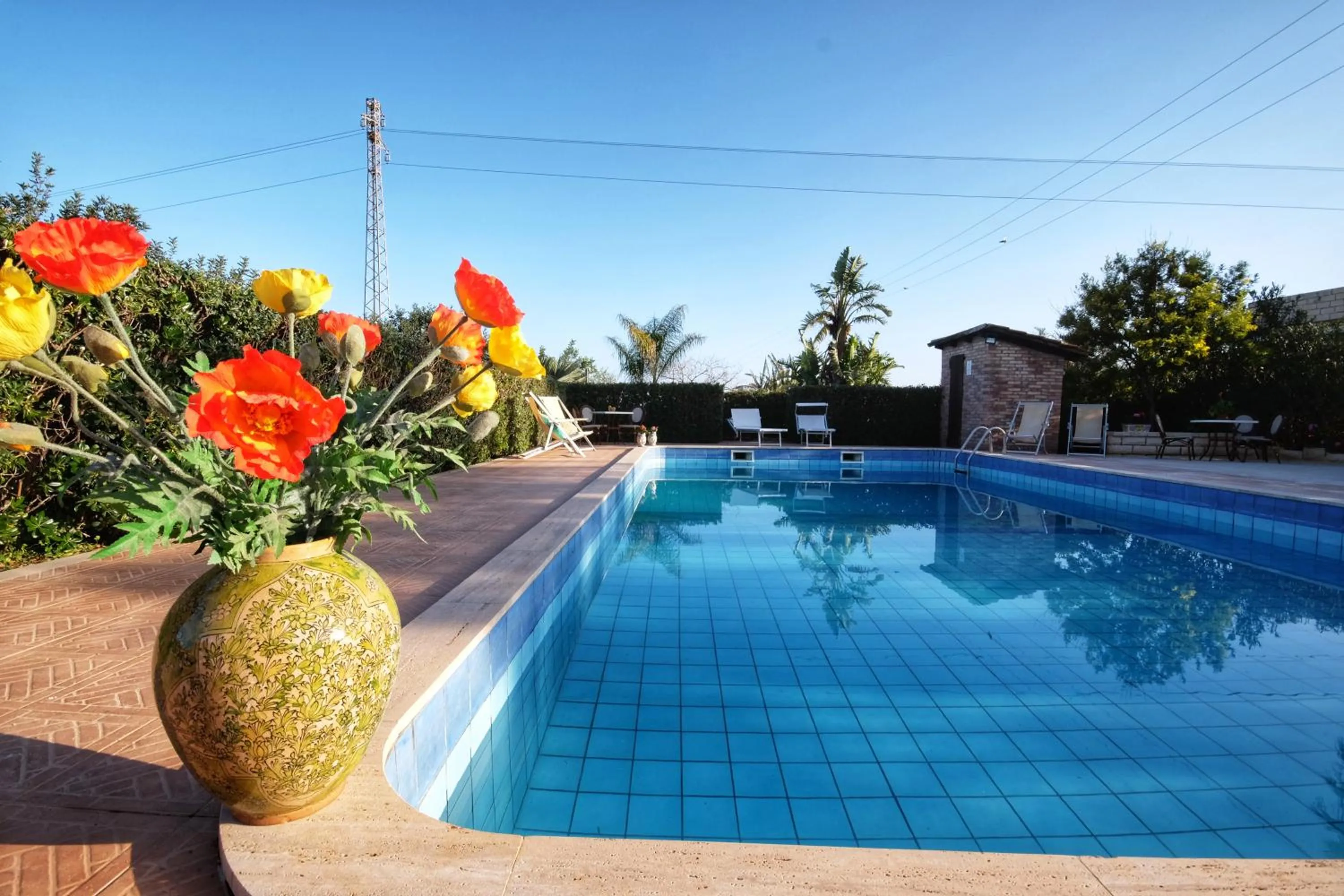 Sunset in B&B Il Mandorleto Avola