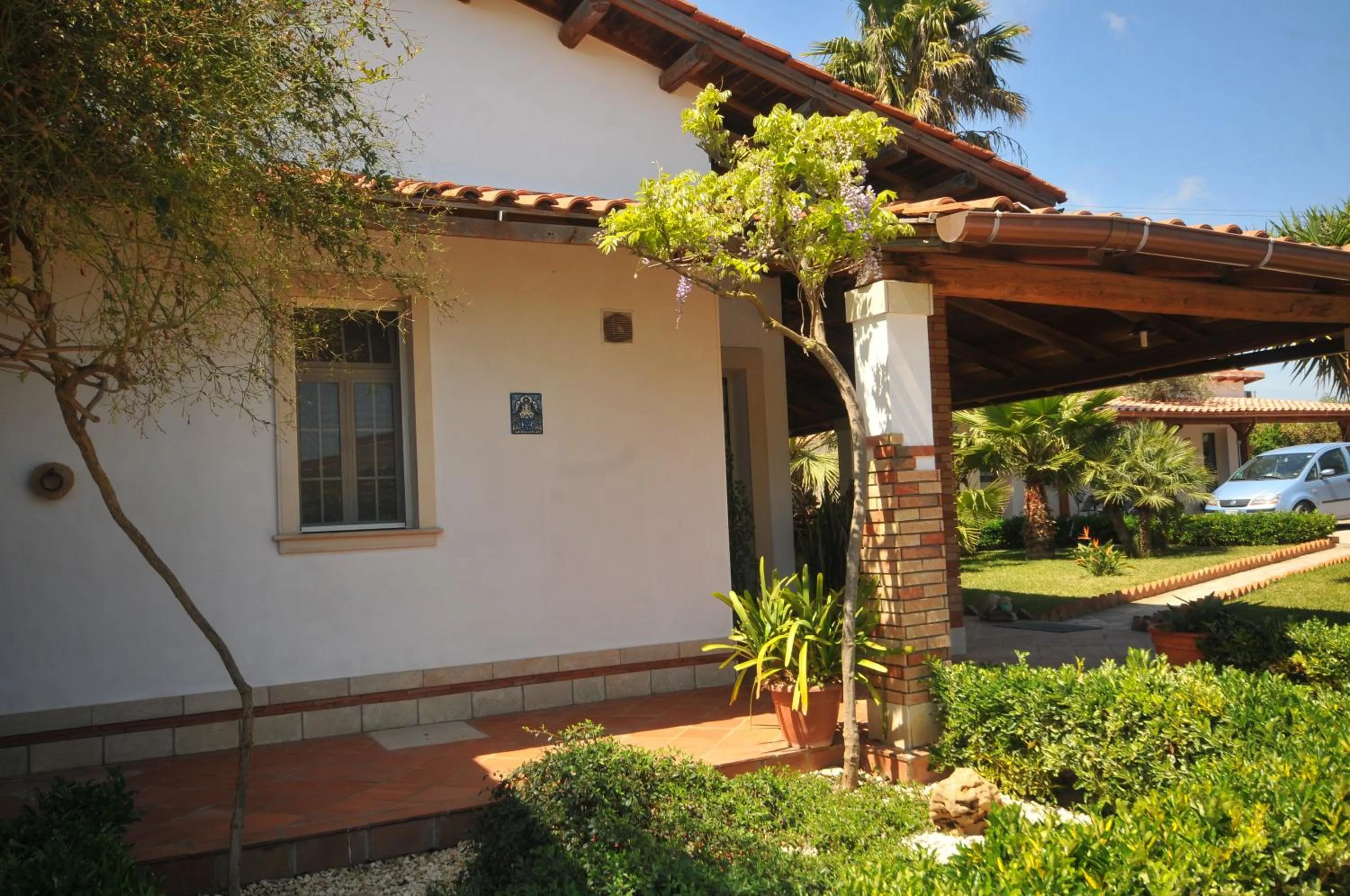 Garden view in B&B Il Mandorleto Avola