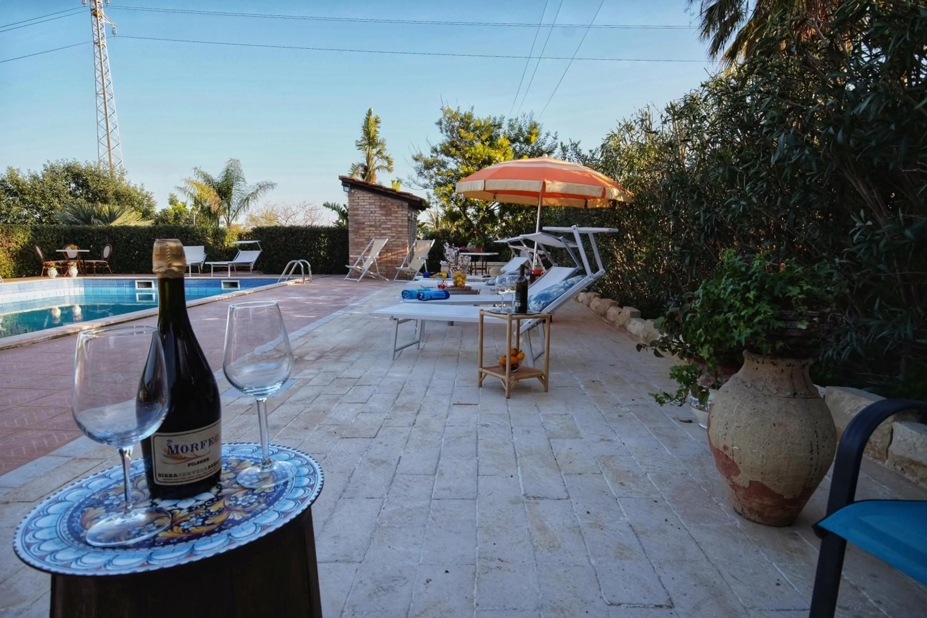 Solarium in B&B Il Mandorleto Avola