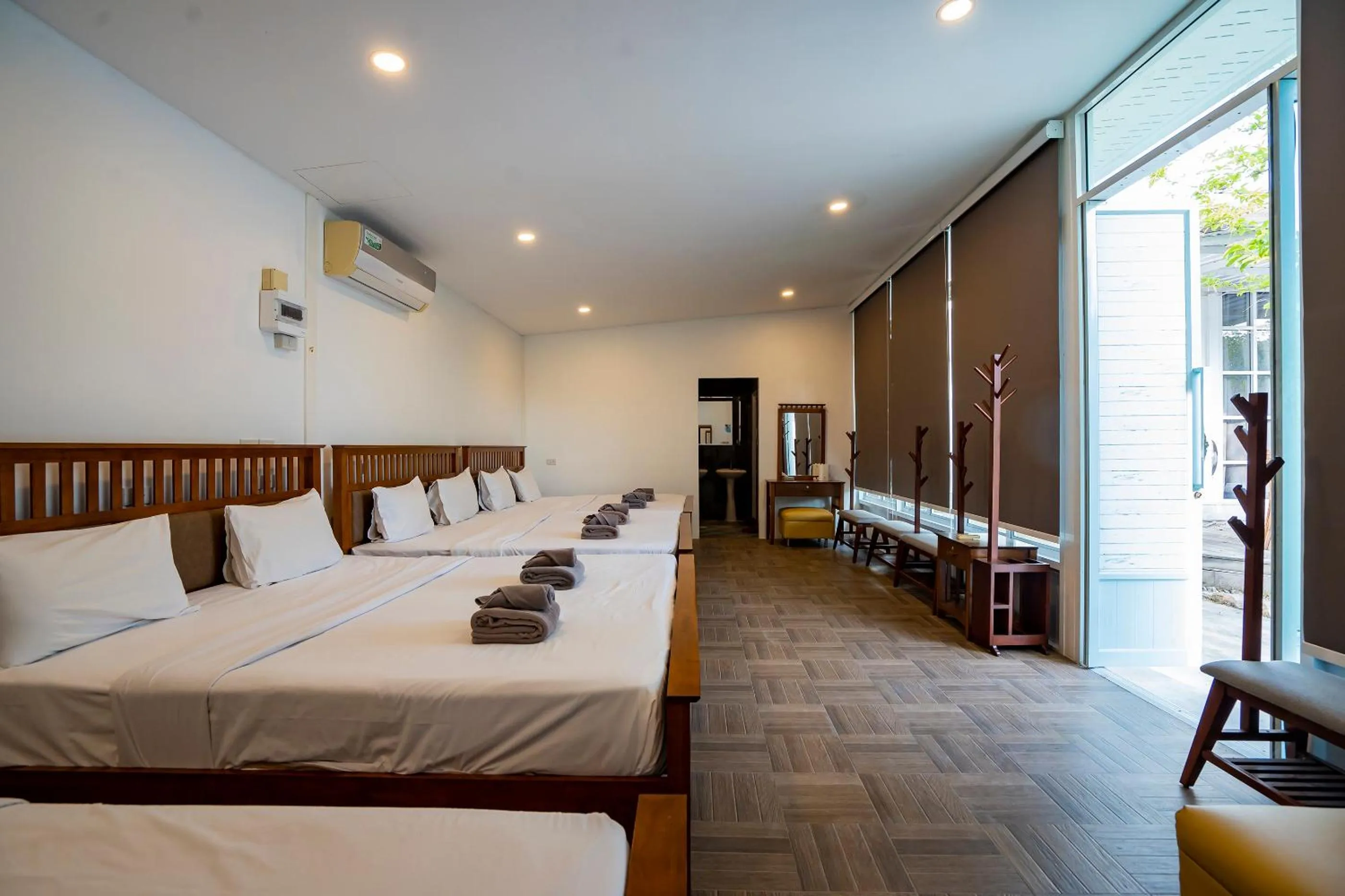 Bed in Utapao sattahip rayong resort