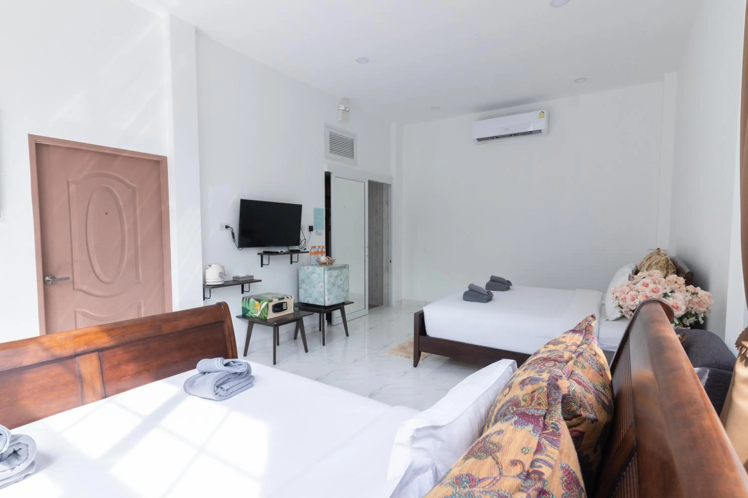 Bedroom, Bed in Utapao sattahip rayong resort