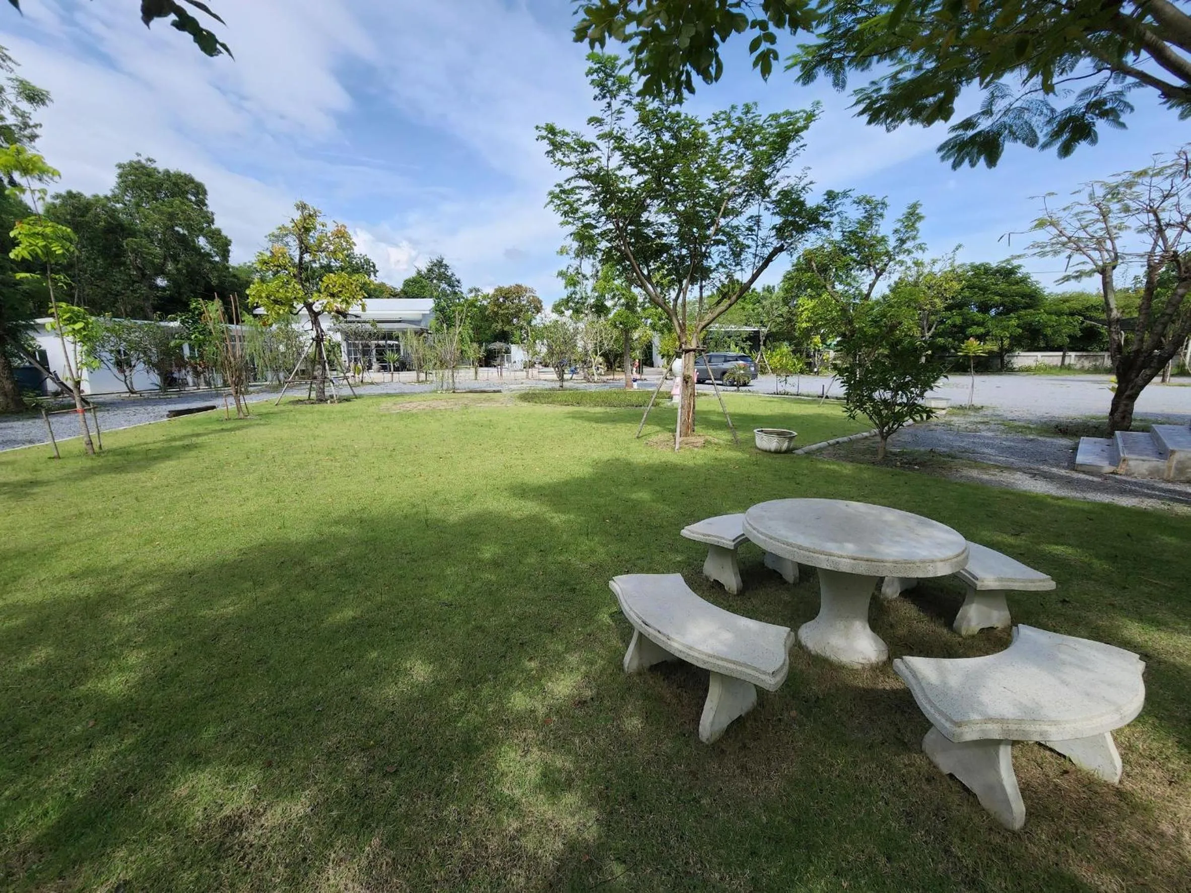 Garden view in Utapao sattahip rayong resort