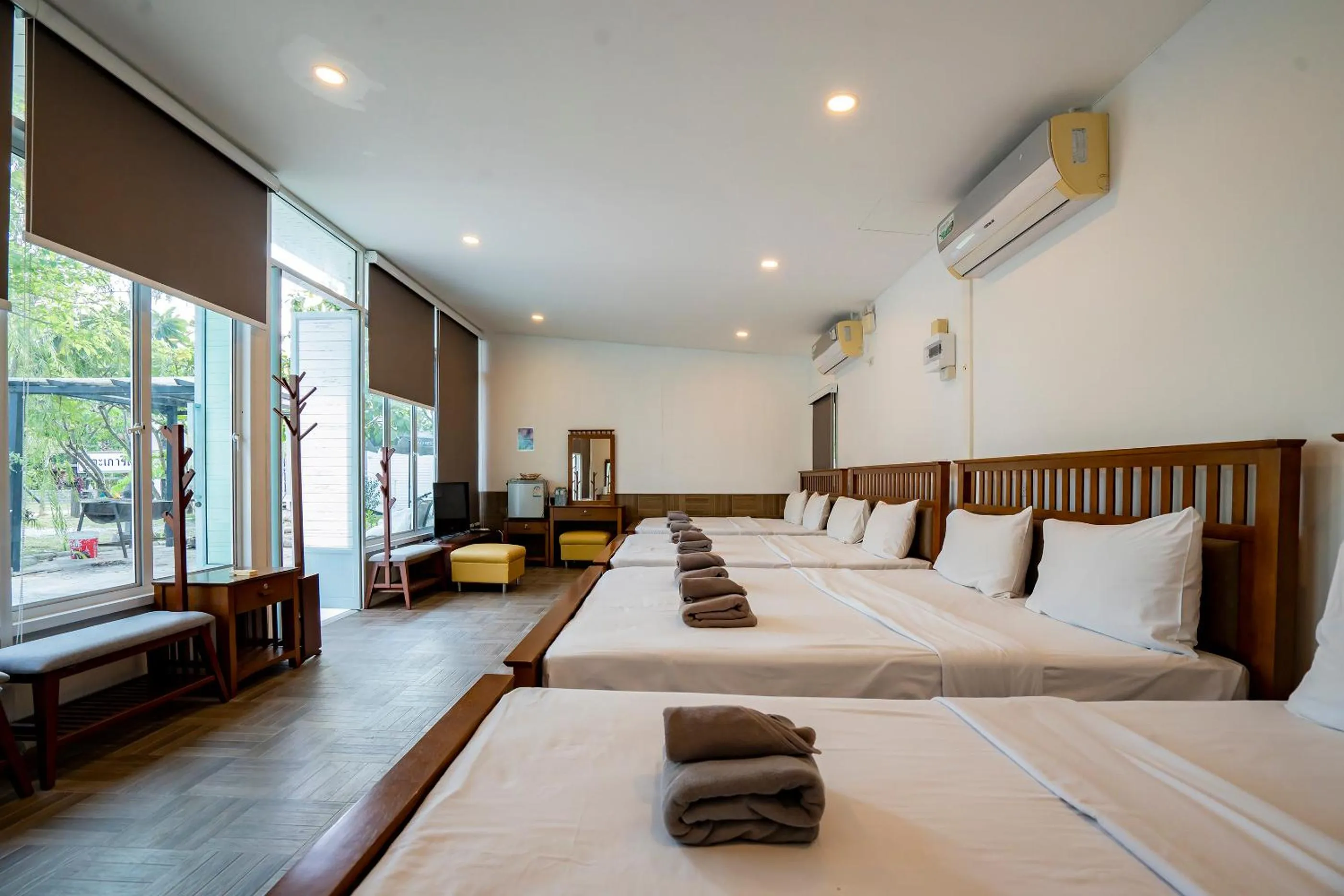 Bed in Utapao sattahip rayong resort