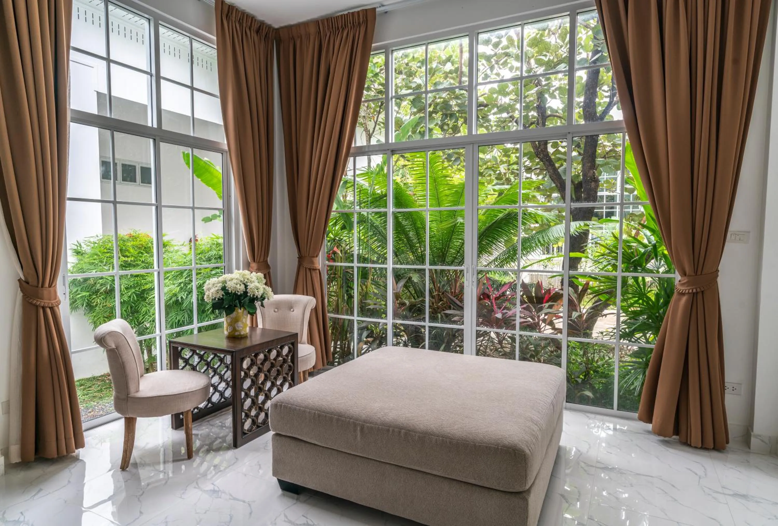 Seating area in Utapao sattahip rayong resort