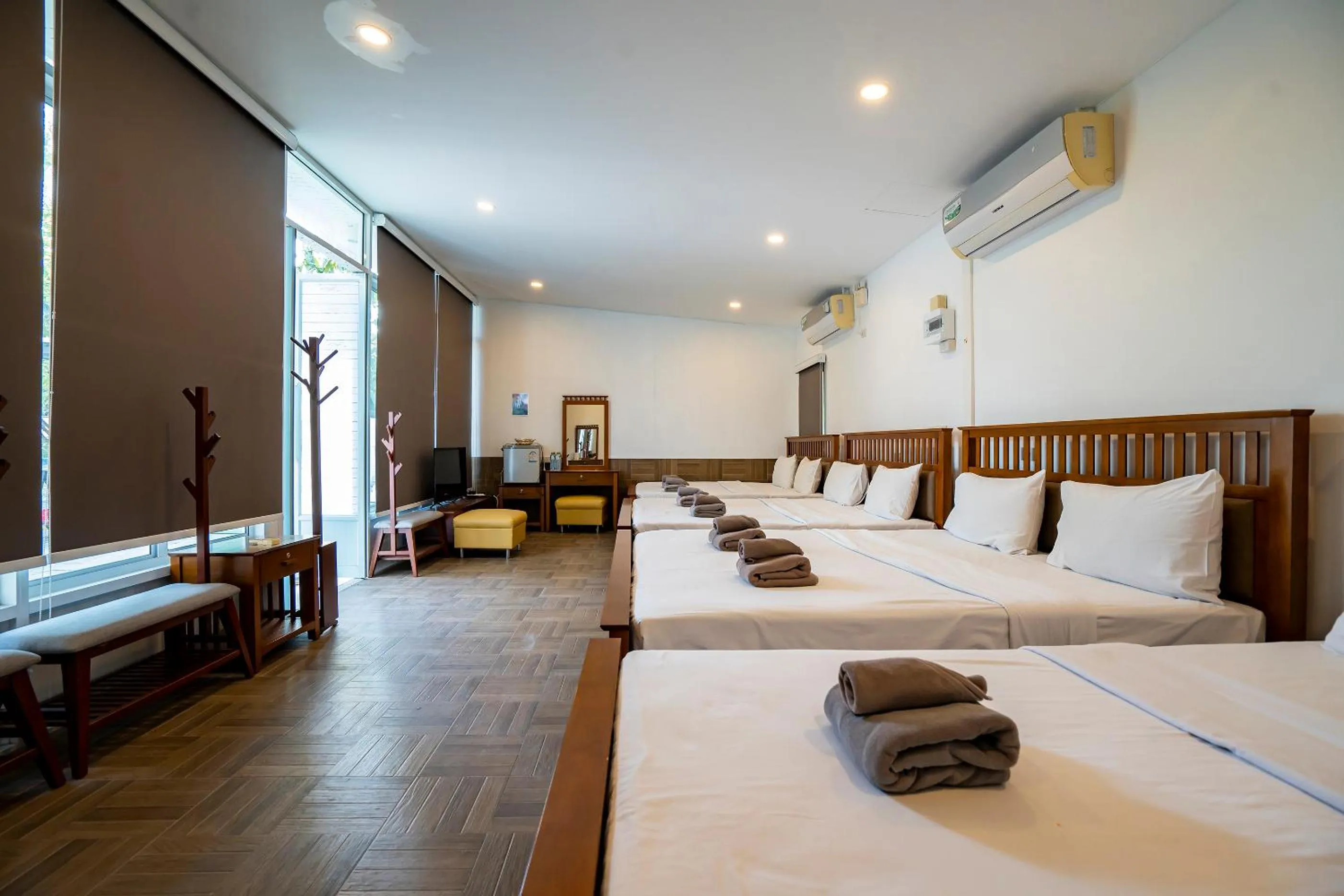 Bed in Utapao sattahip rayong resort