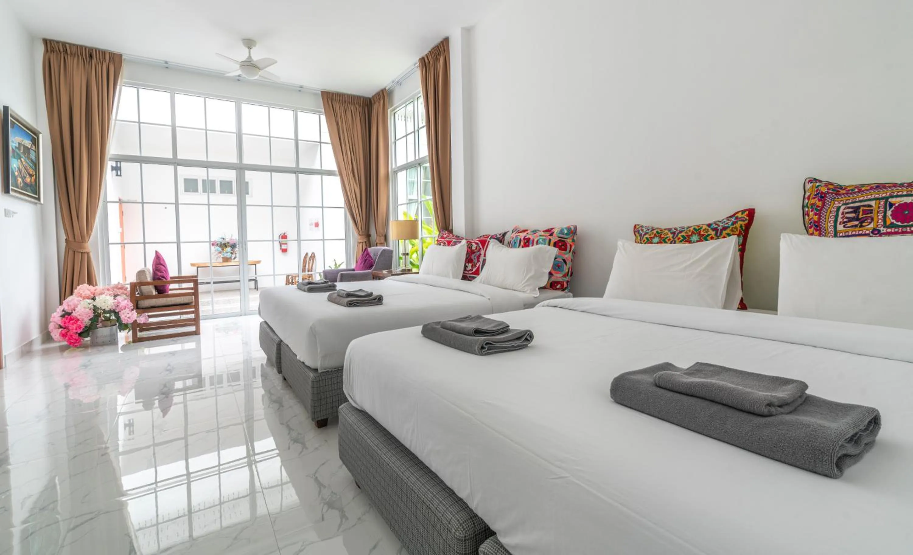 Bedroom, Bed in Utapao sattahip rayong resort