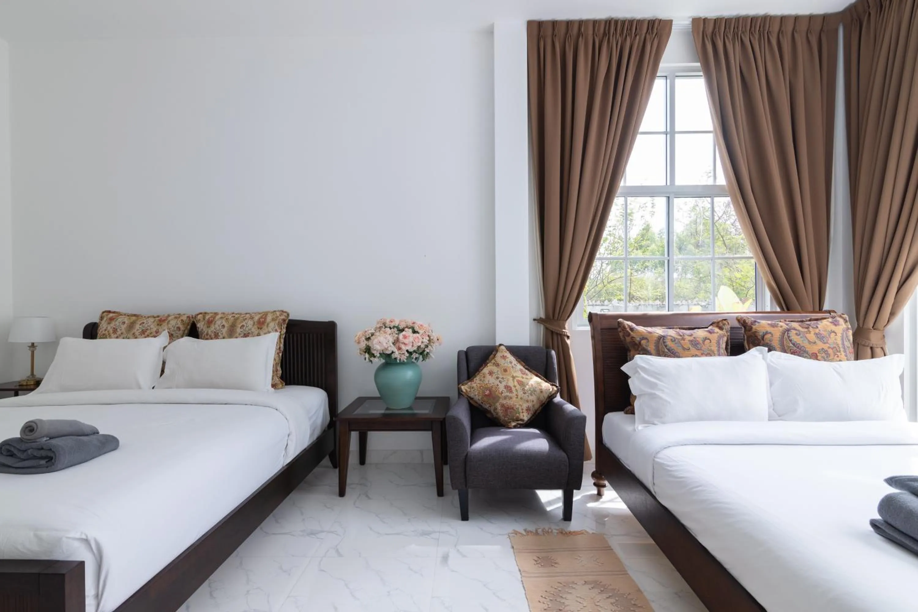 Bedroom, Bed in Utapao sattahip rayong resort