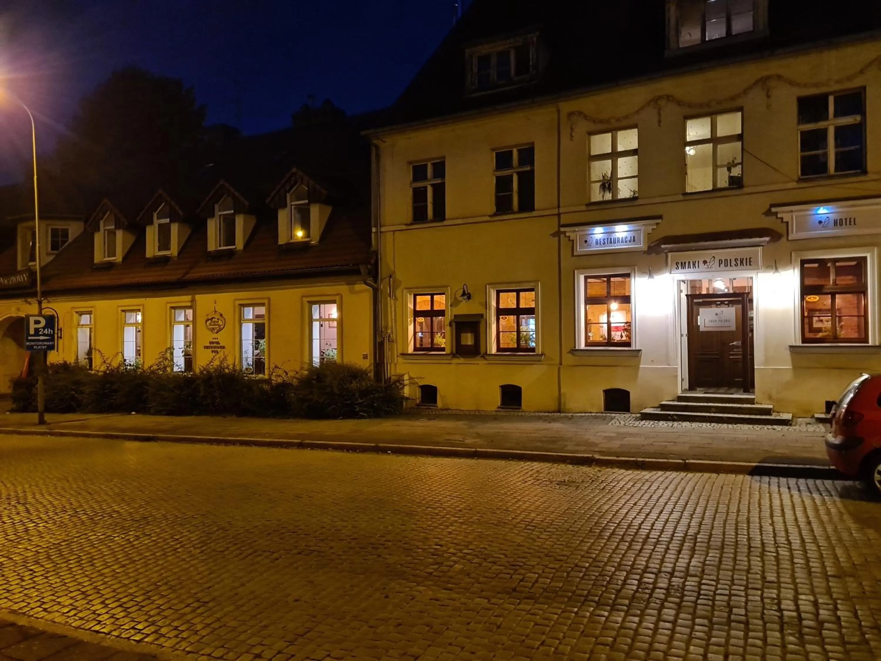 Property building in Hotel Zajazd Kultury, dawniej Pocztowy