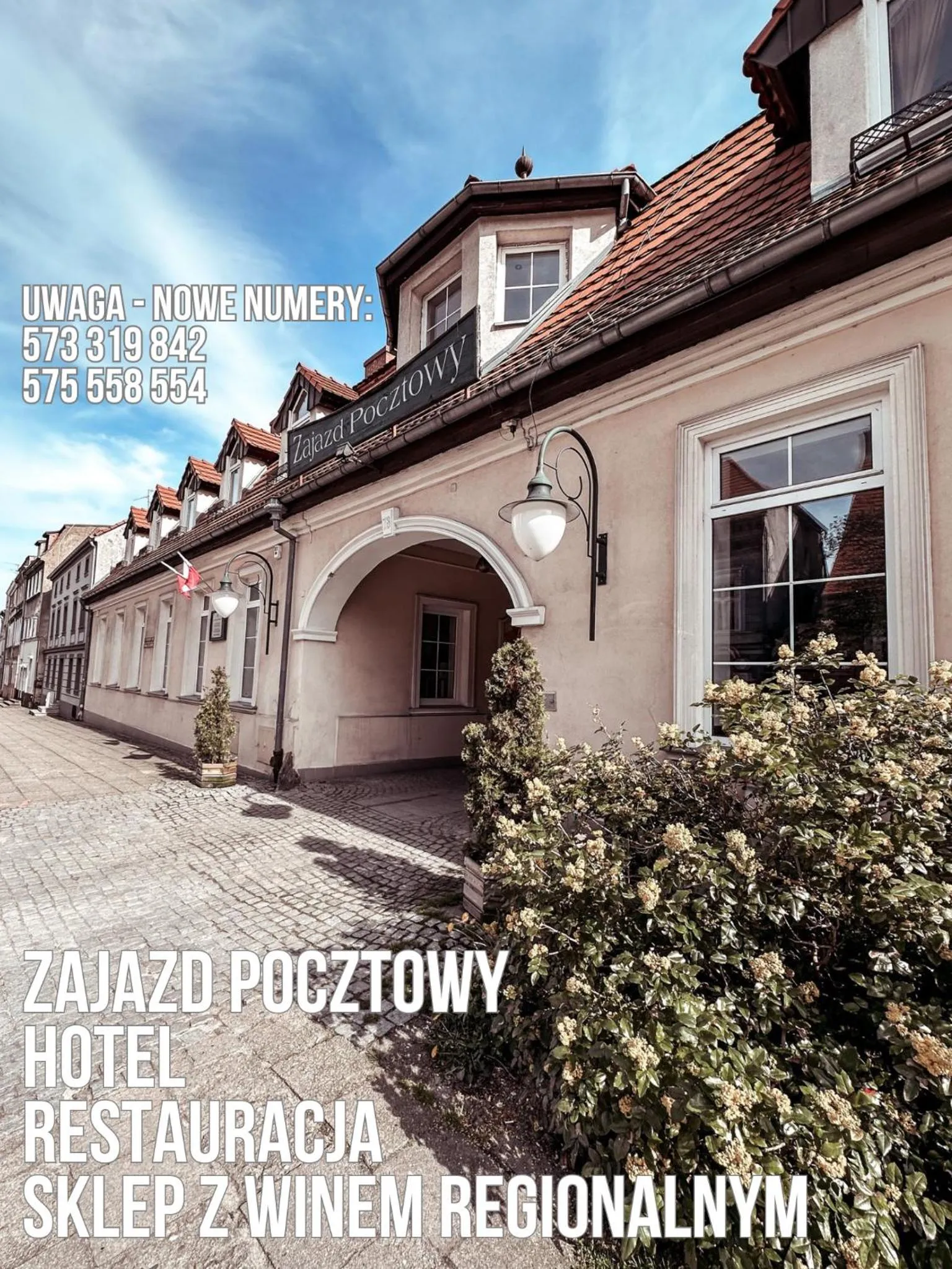 Property building in Hotel Zajazd Kultury, dawniej Pocztowy