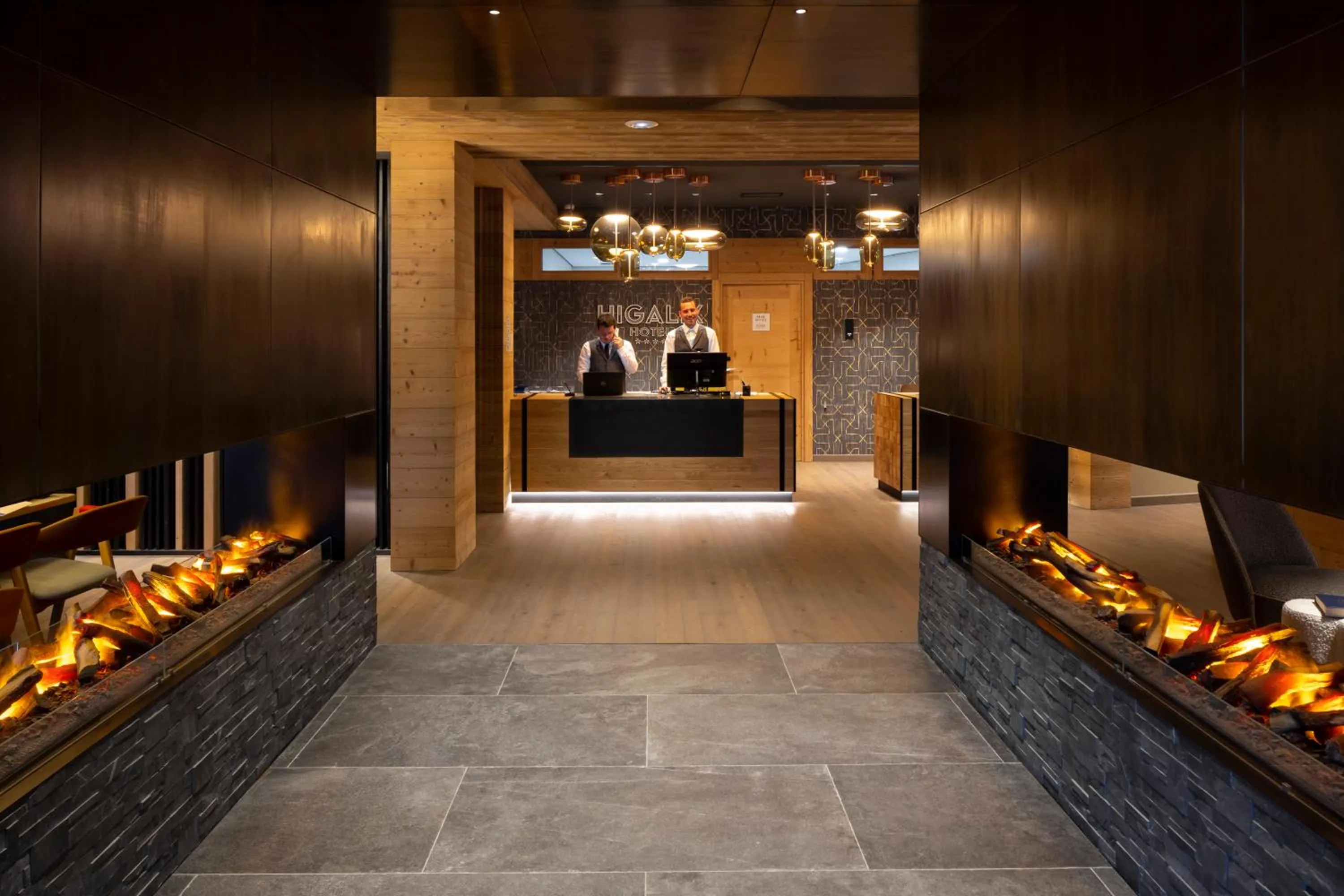 Lobby or reception in HIGALIK HOTEL