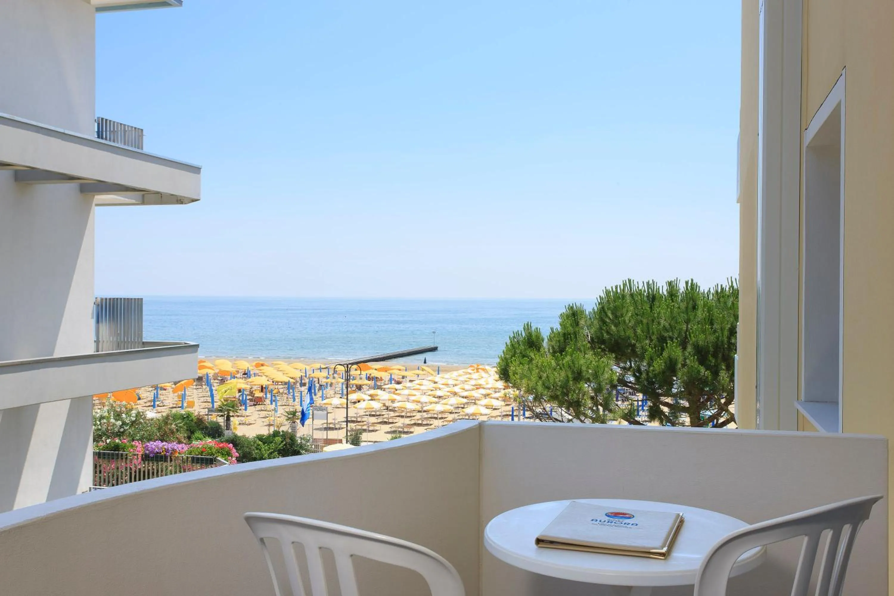 Balcony/Terrace in Hotel Aurora
