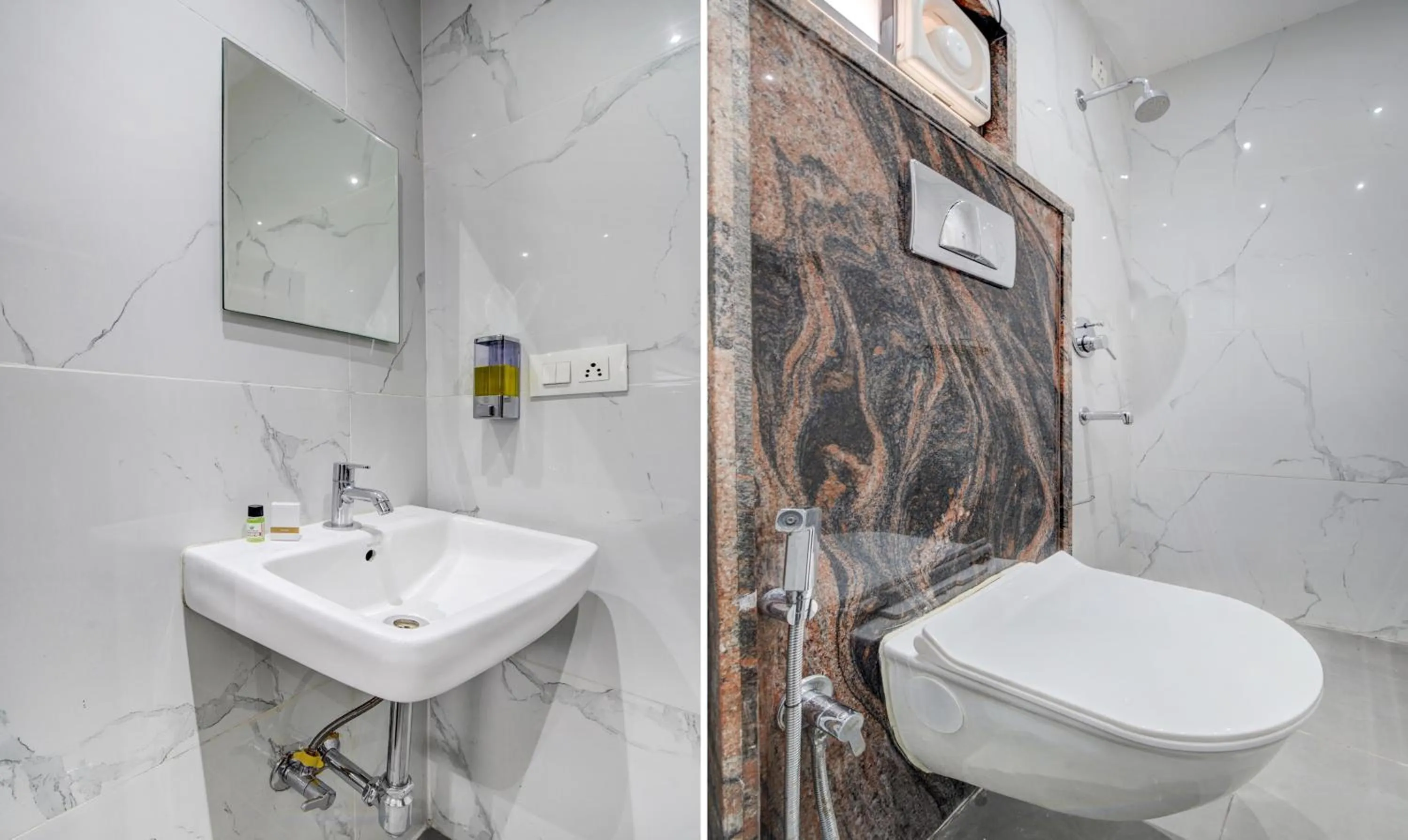 Bathroom in Nevesa Inn