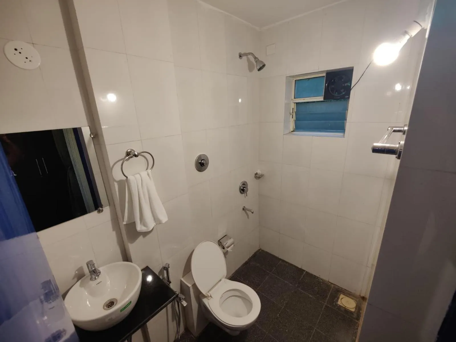 Bathroom in Blue Door