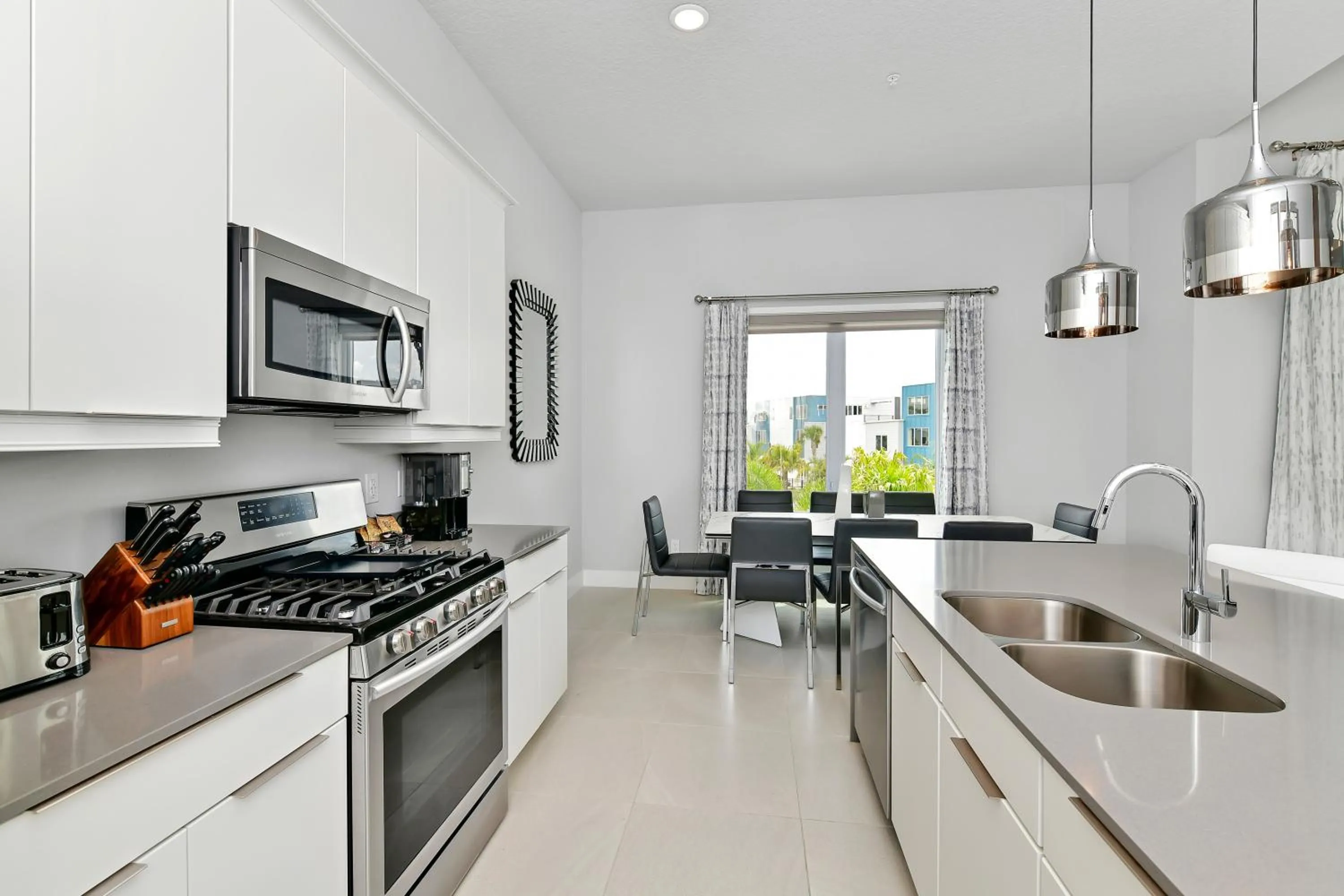 kitchen in Spectrum Resort Villas Orlando and Waterparks