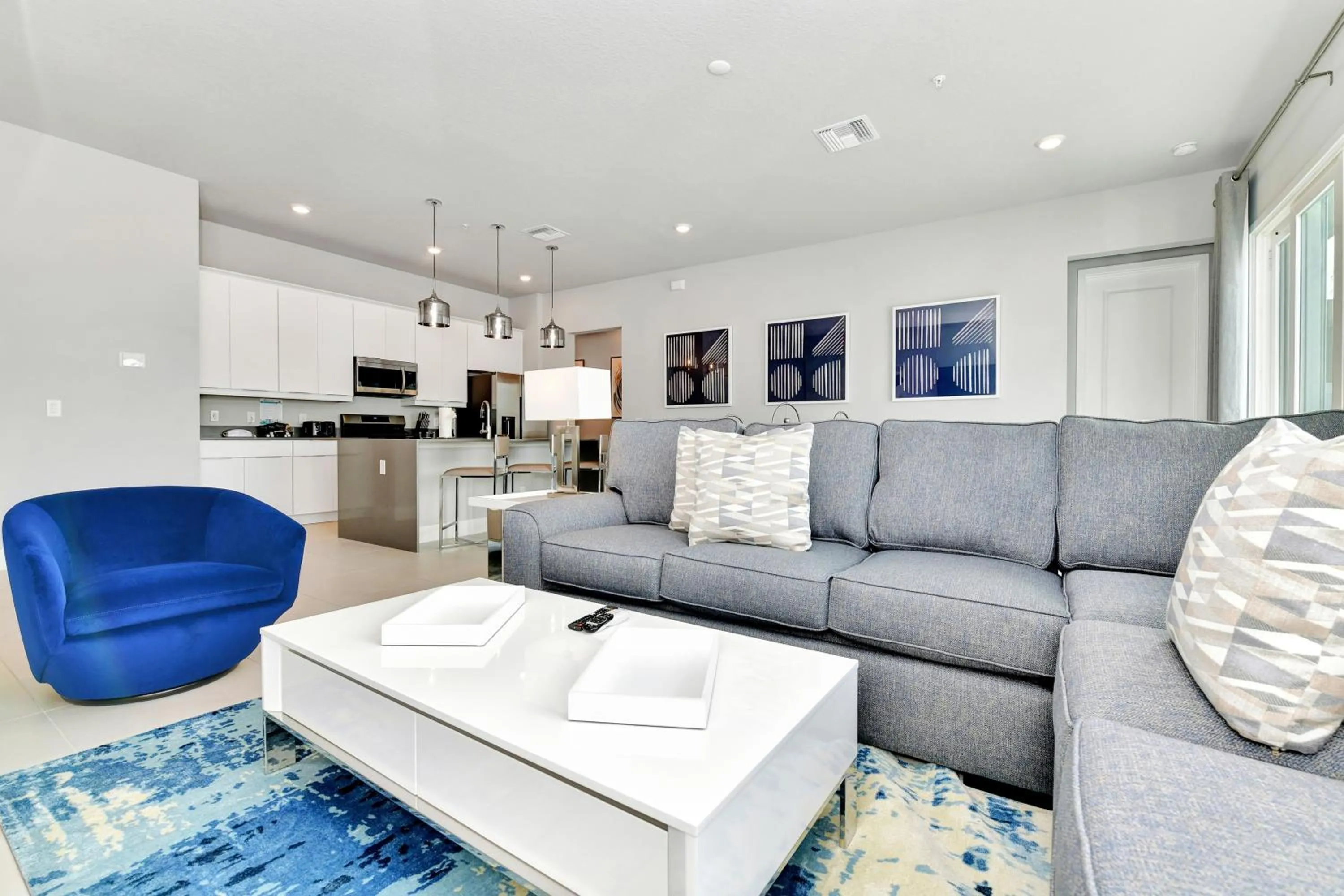 Living room in Spectrum Resort Villas Orlando and Waterparks