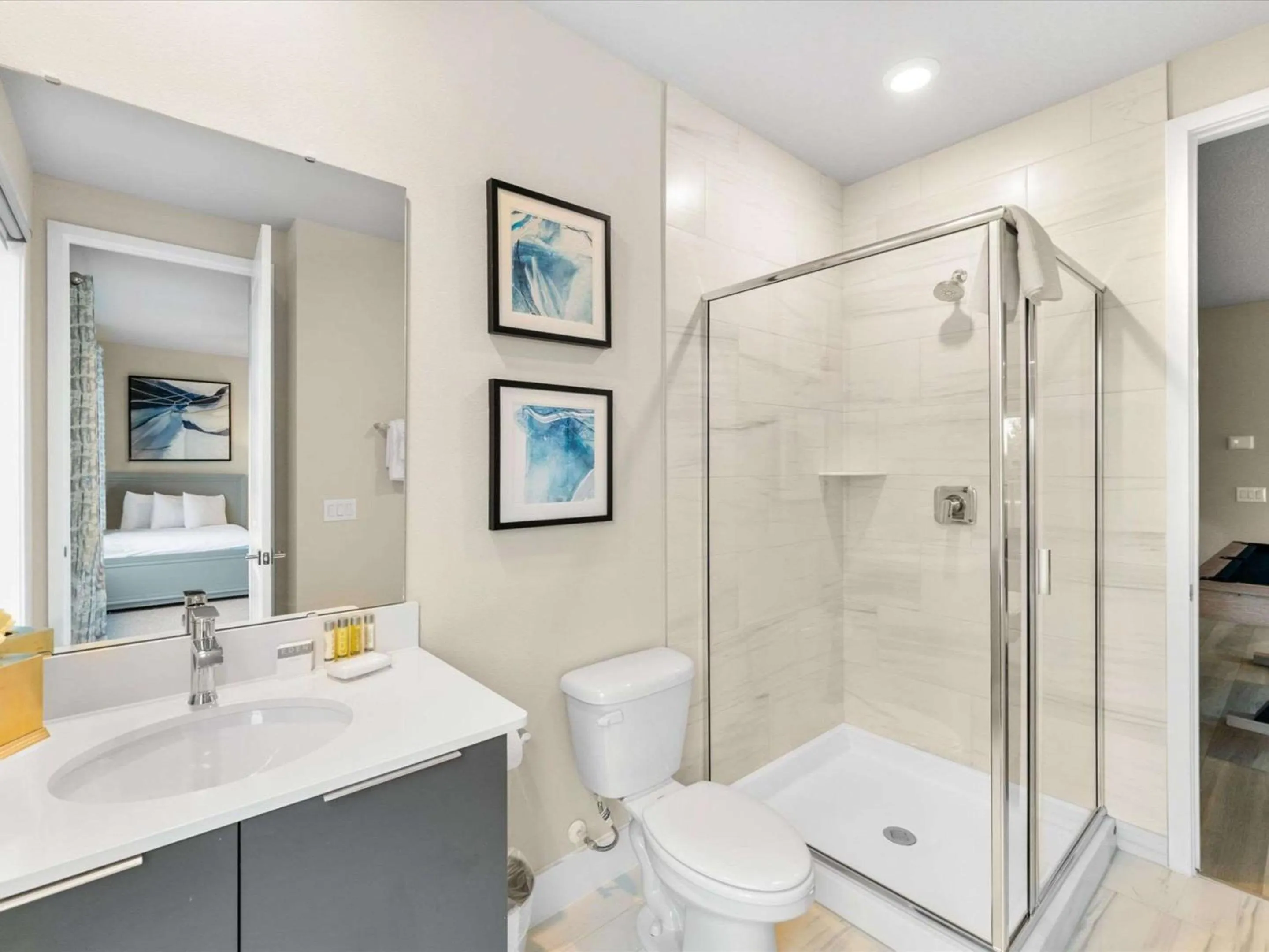 Bedroom in Spectrum Resort Villas Orlando and Waterparks