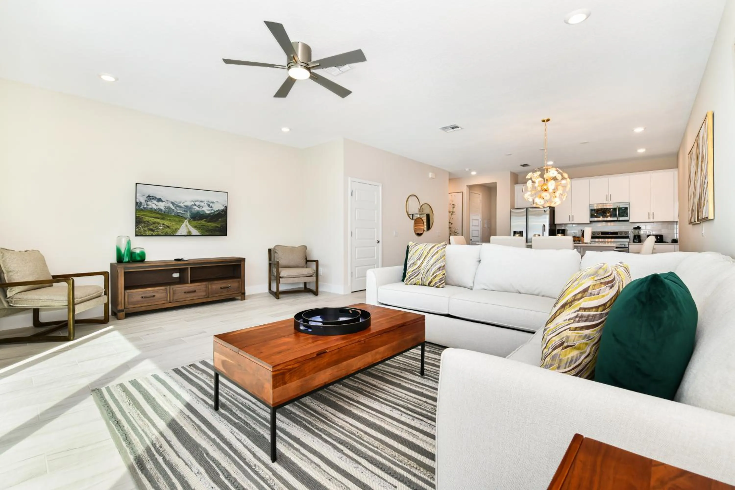 Living room in Spectrum Resort Villas Orlando and Waterparks