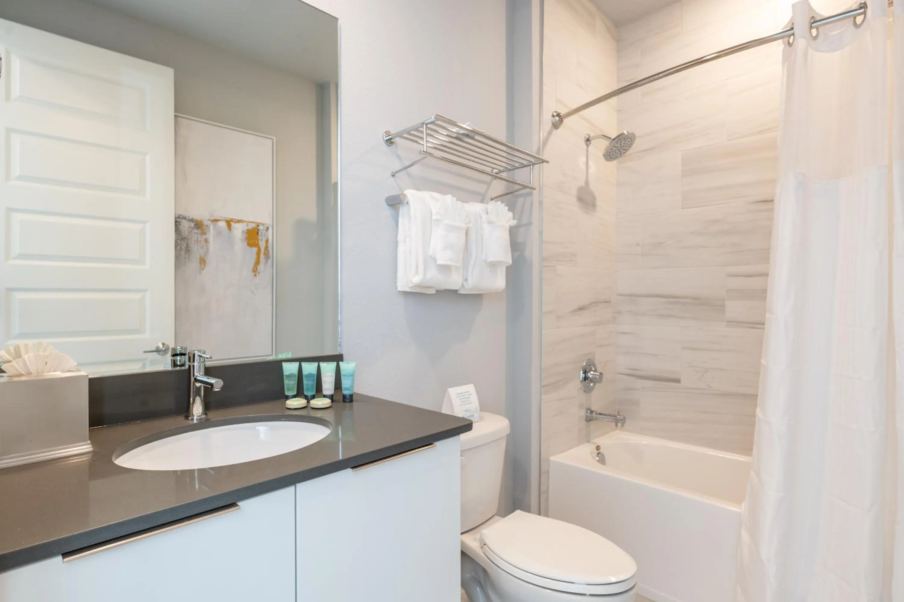 Bathroom in Spectrum Resort Villas Orlando and Waterparks