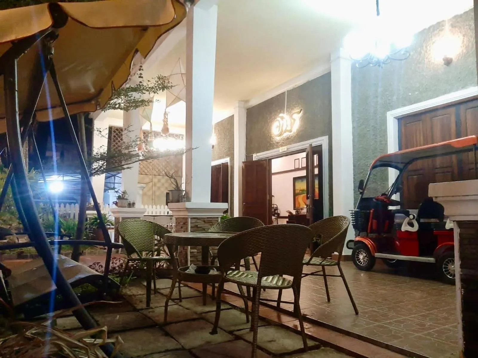 Seating area in Ban Channuane