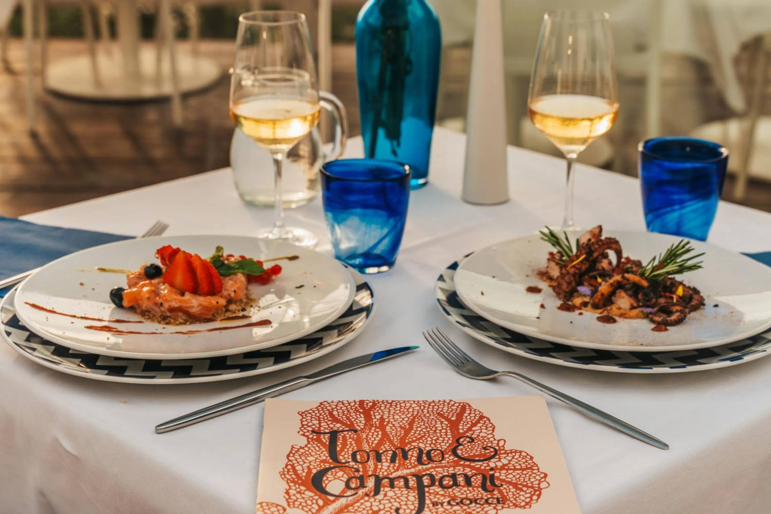 Food and drinks in Gocce Di Capri Resort