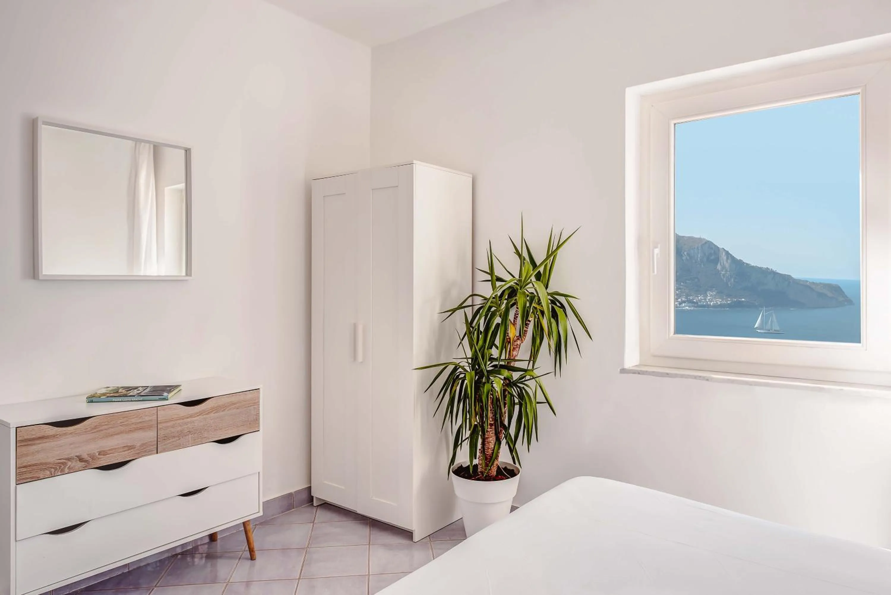 Bed in Gocce Di Capri Resort