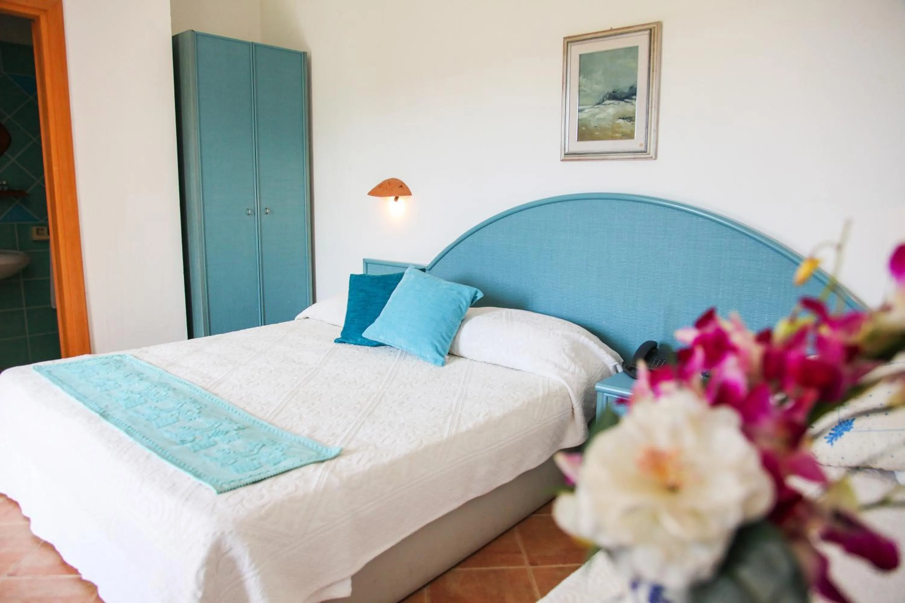 Bed in Hotel Micalosu