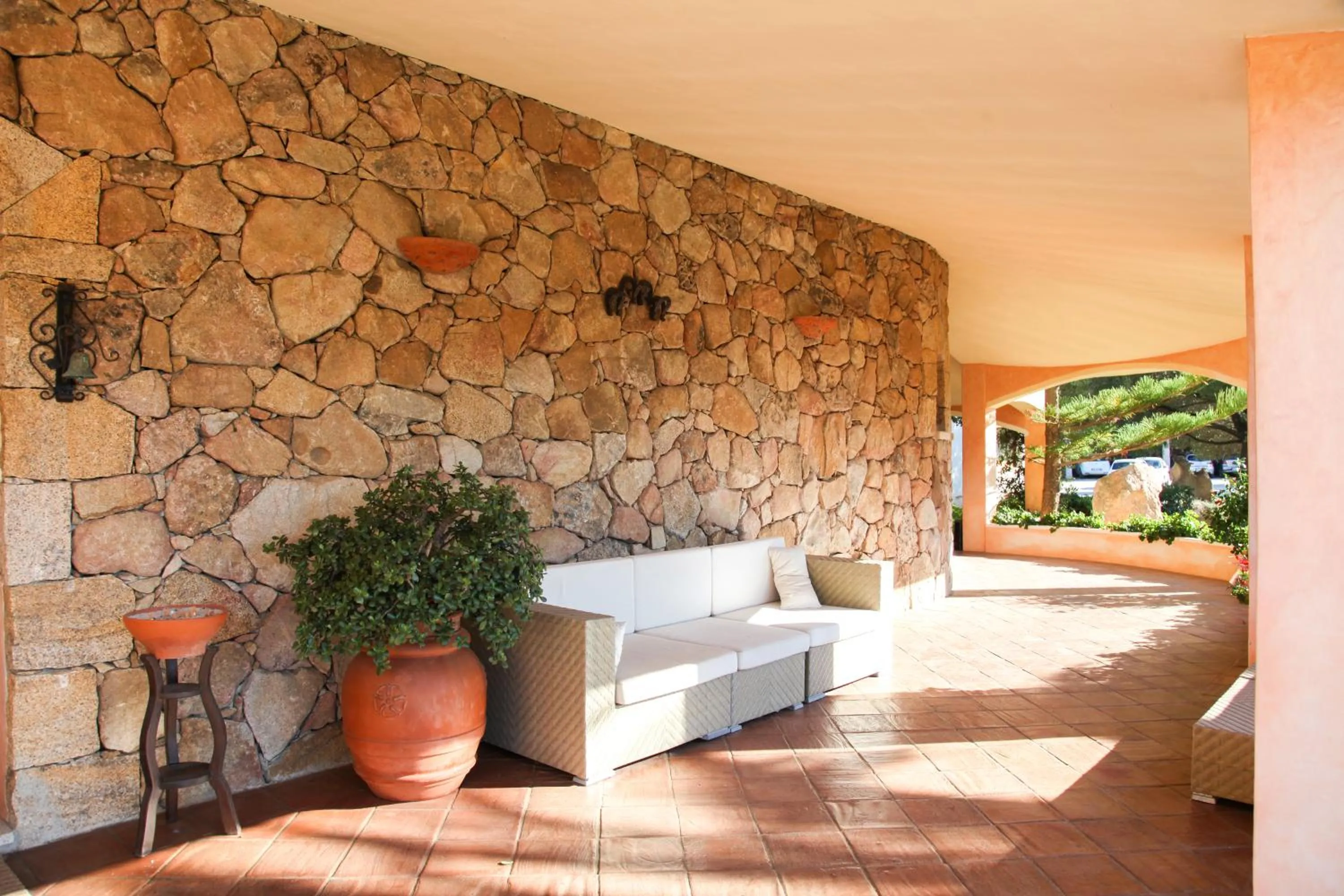 Decorative detail in Hotel Micalosu