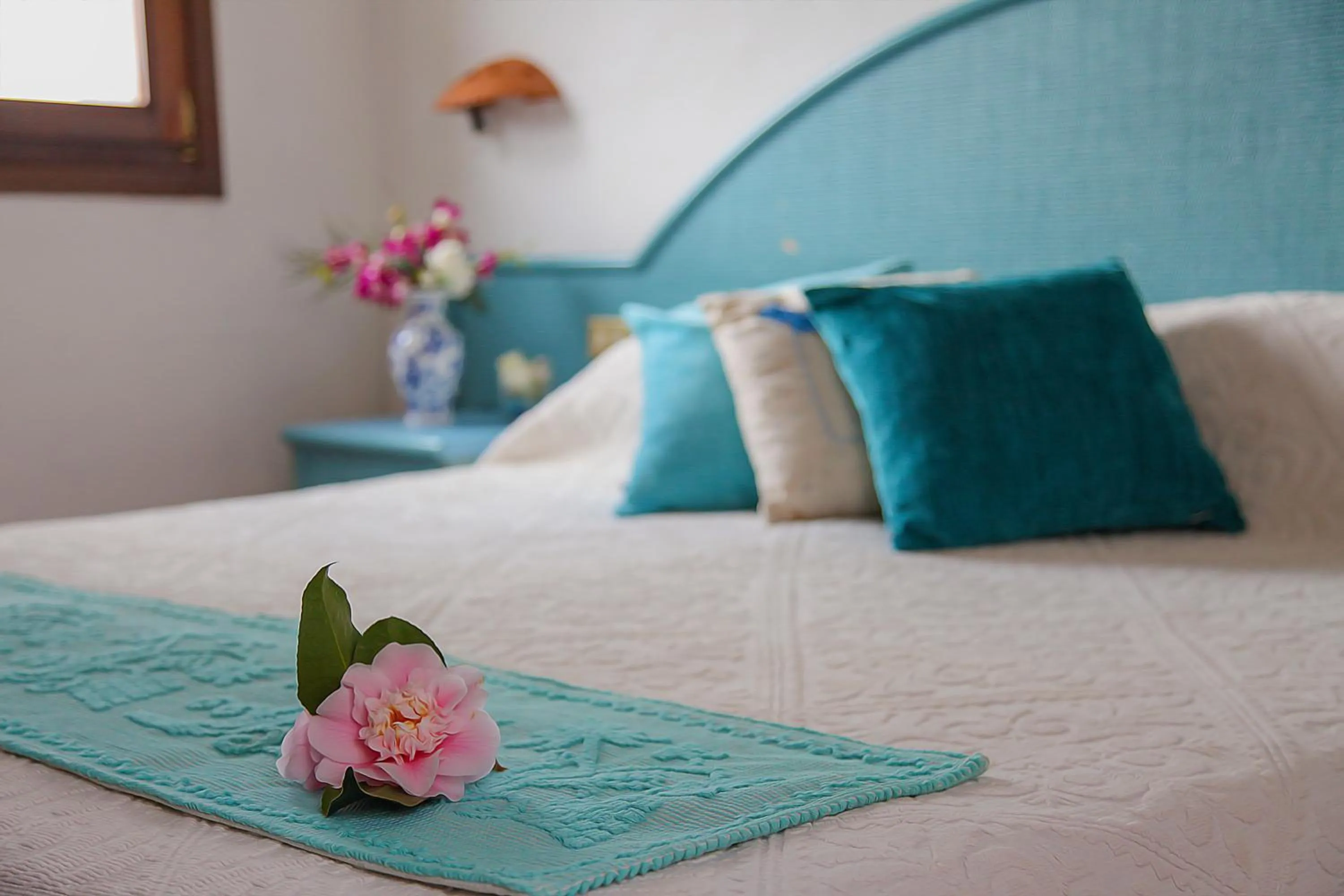 Bed in Hotel Micalosu