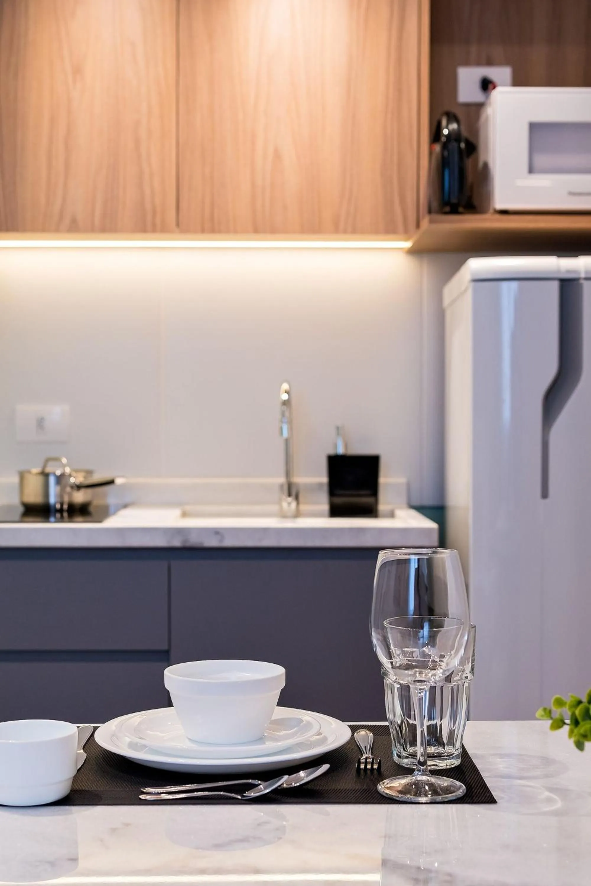 Kitchen or kitchenette in Xtay Princess Curitiba