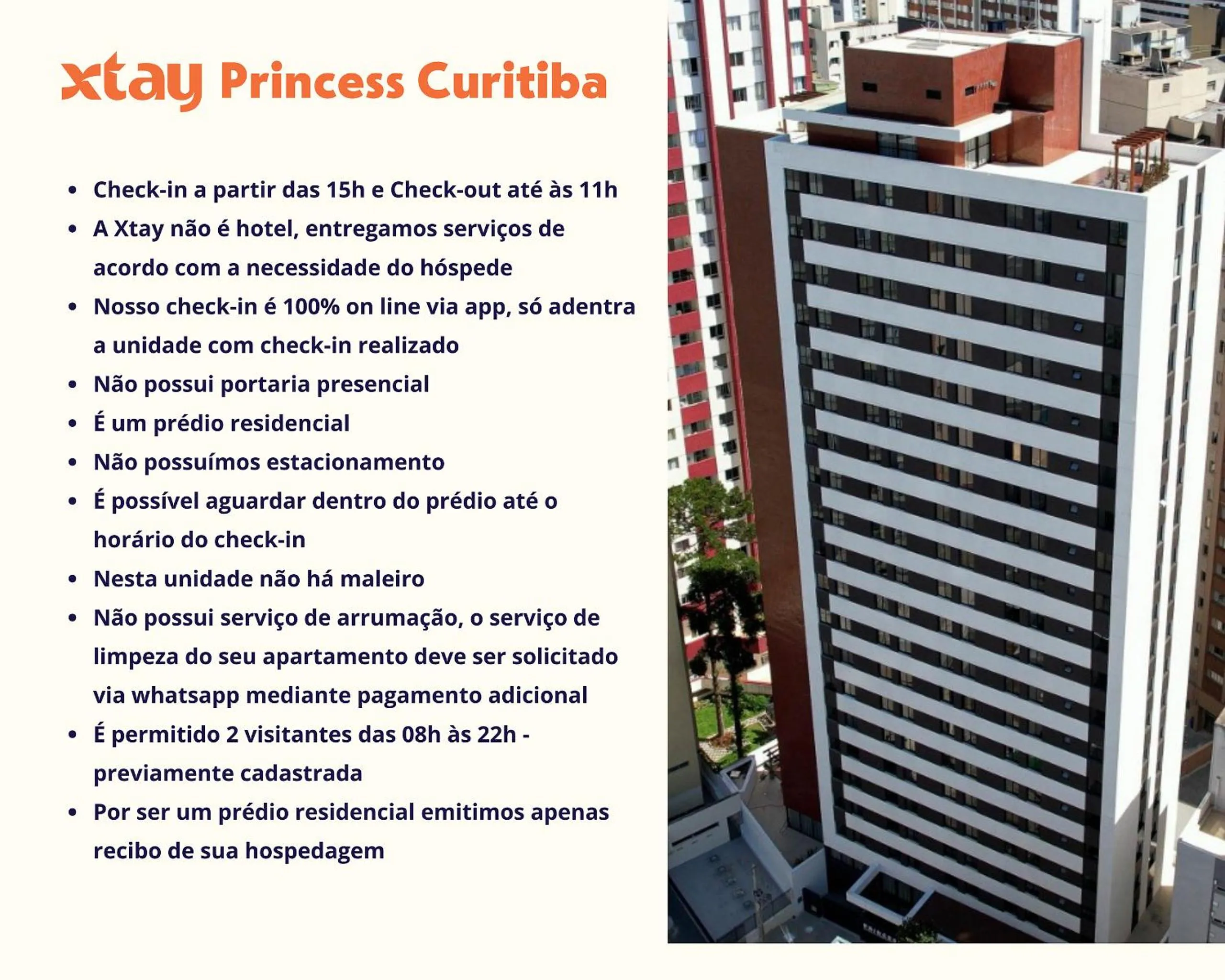 Text overlay in Xtay Princess Curitiba