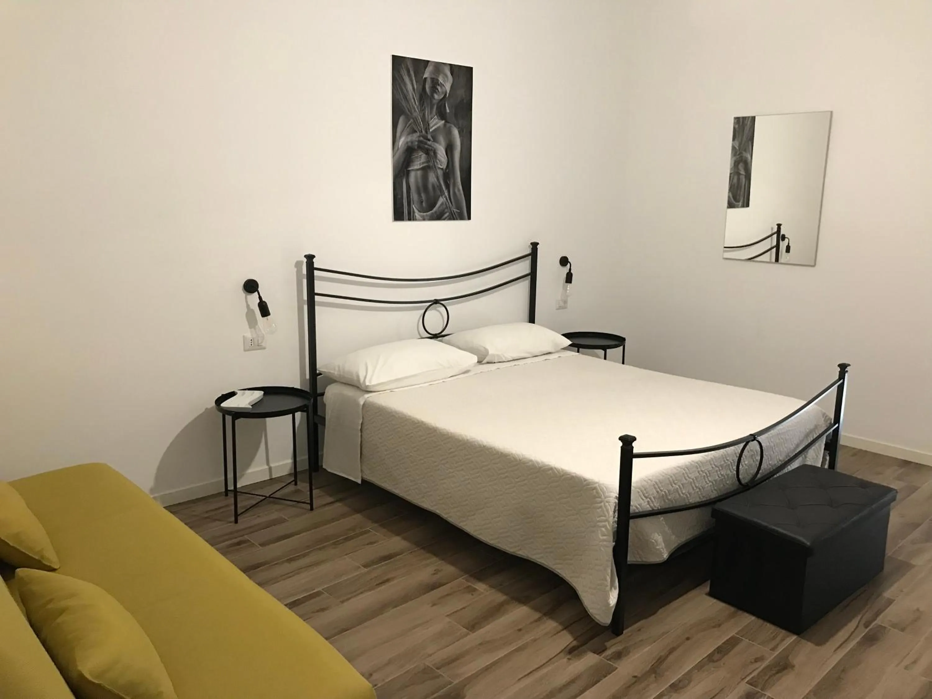 Bed in Latomia del Paradiso rooms and breakfast