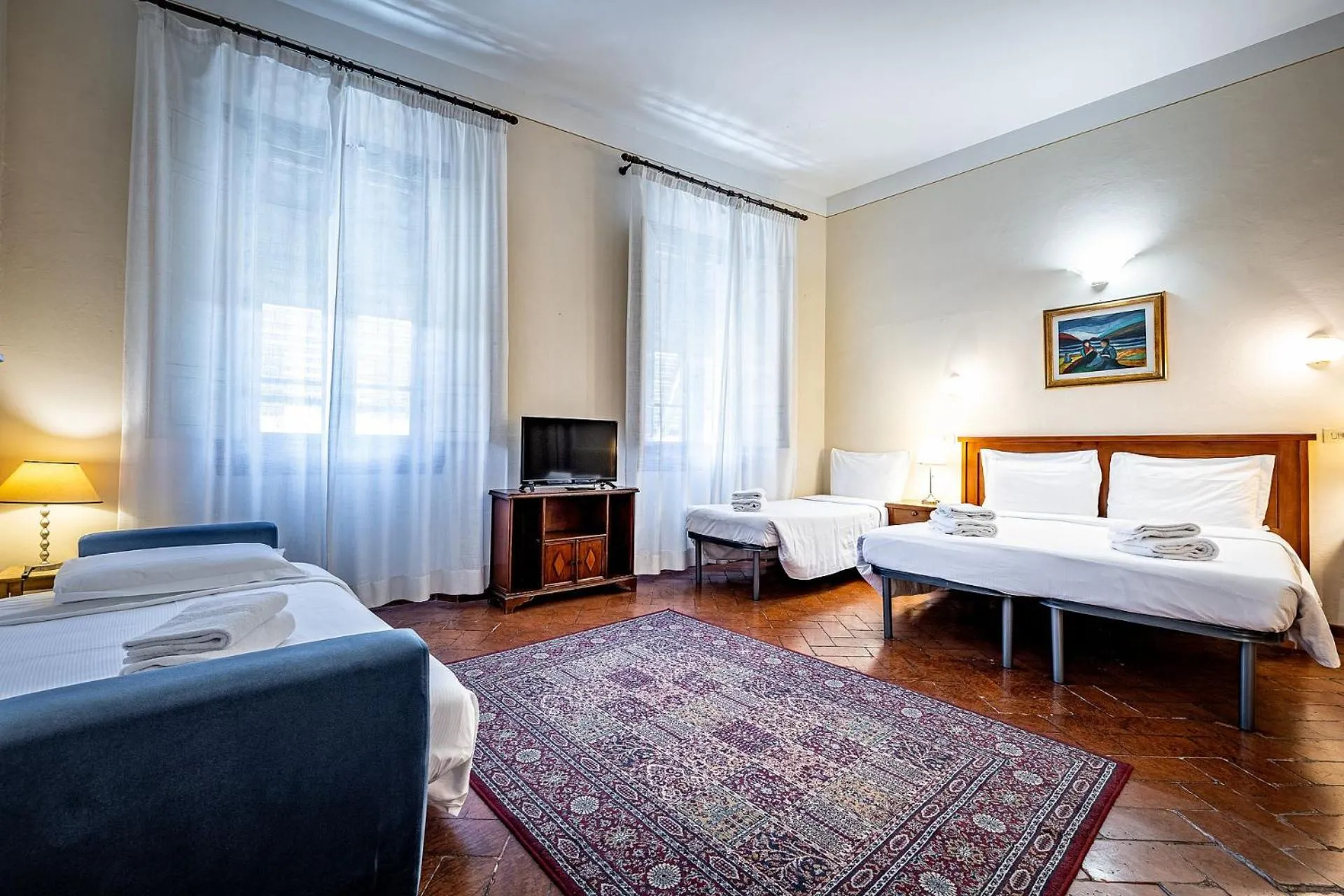 Bedroom, Bed in Bellevue House Affittacamere