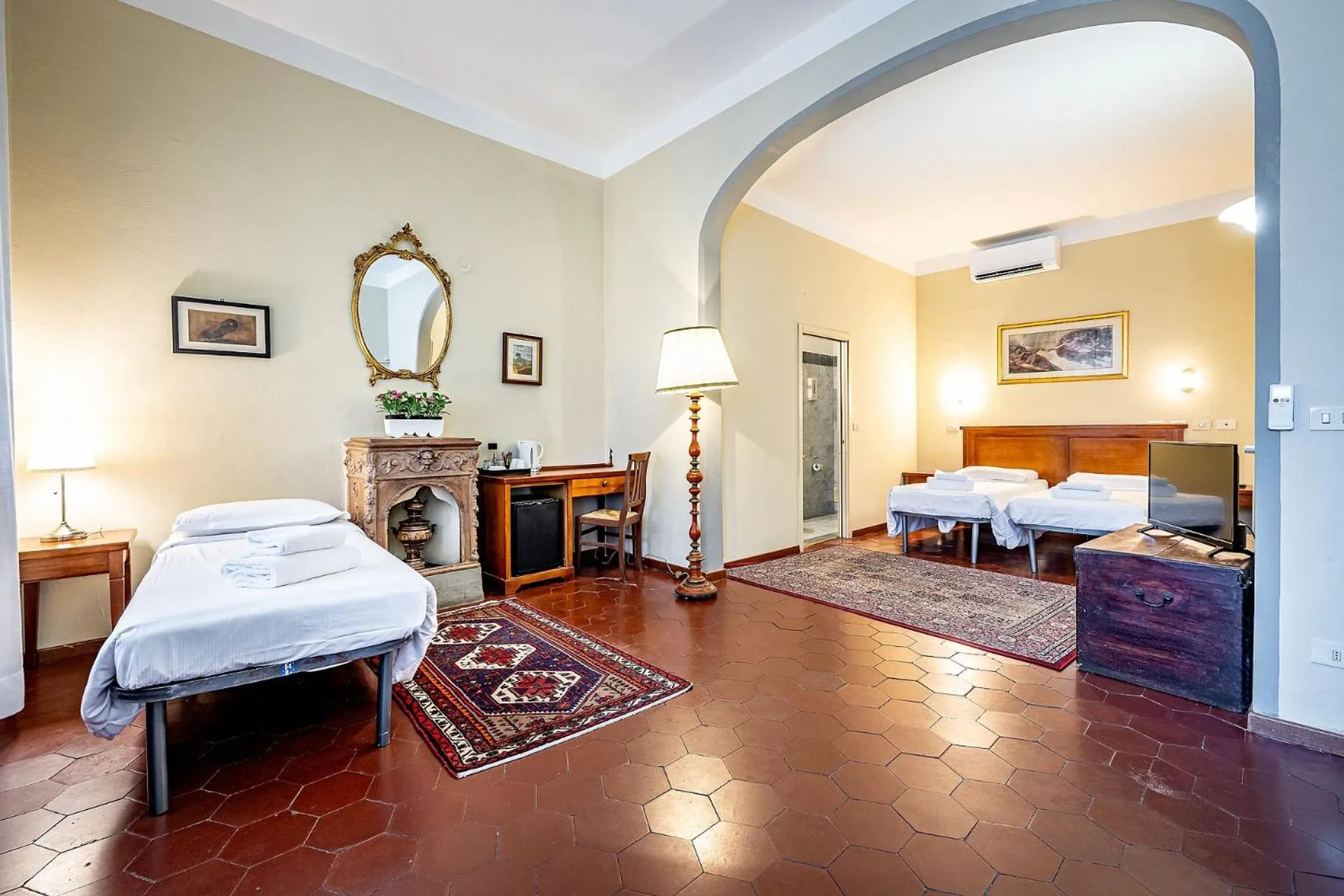 Bedroom, Bed in Bellevue House Affittacamere