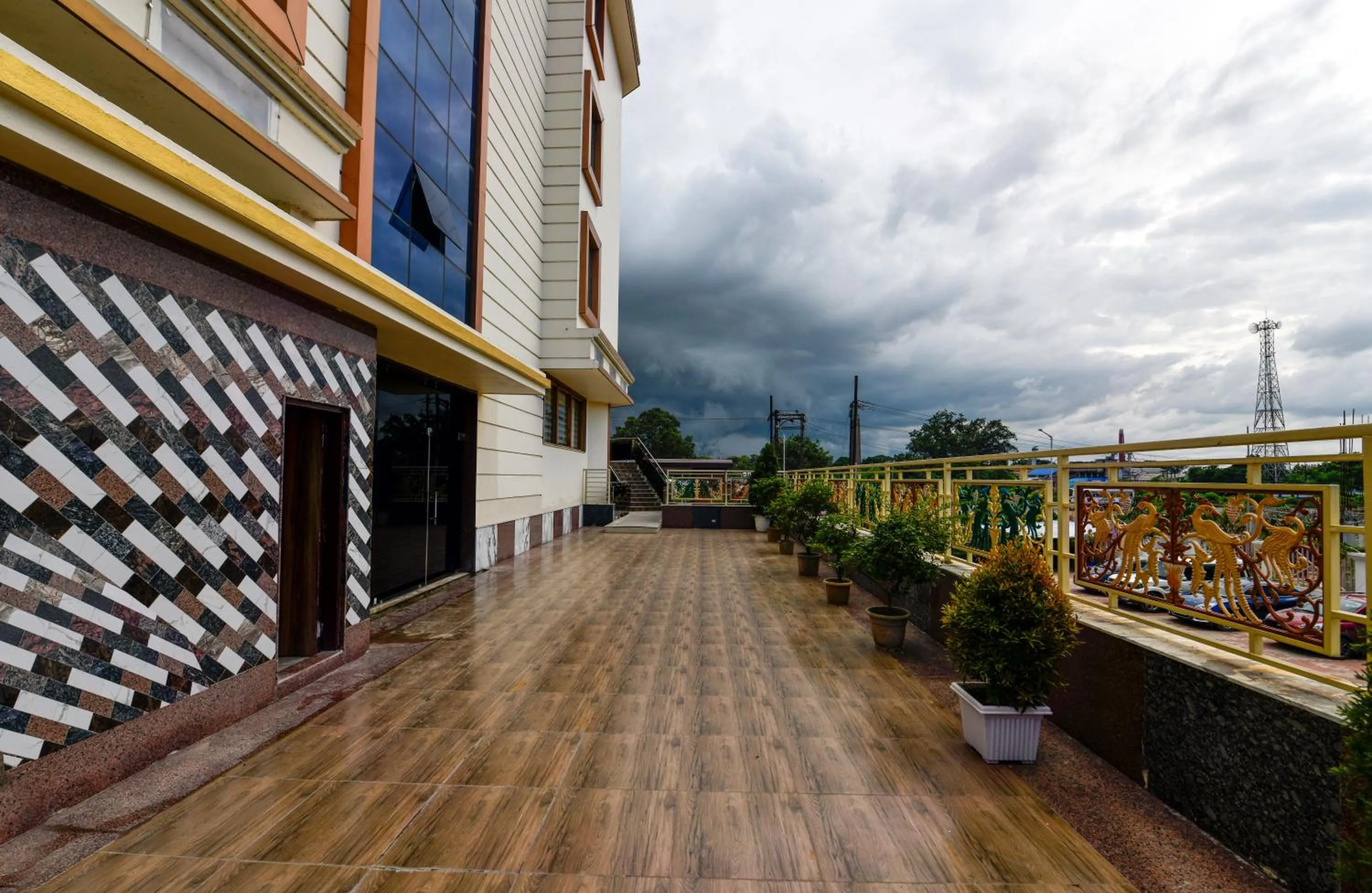 Balcony/Terrace in Hotel RJ