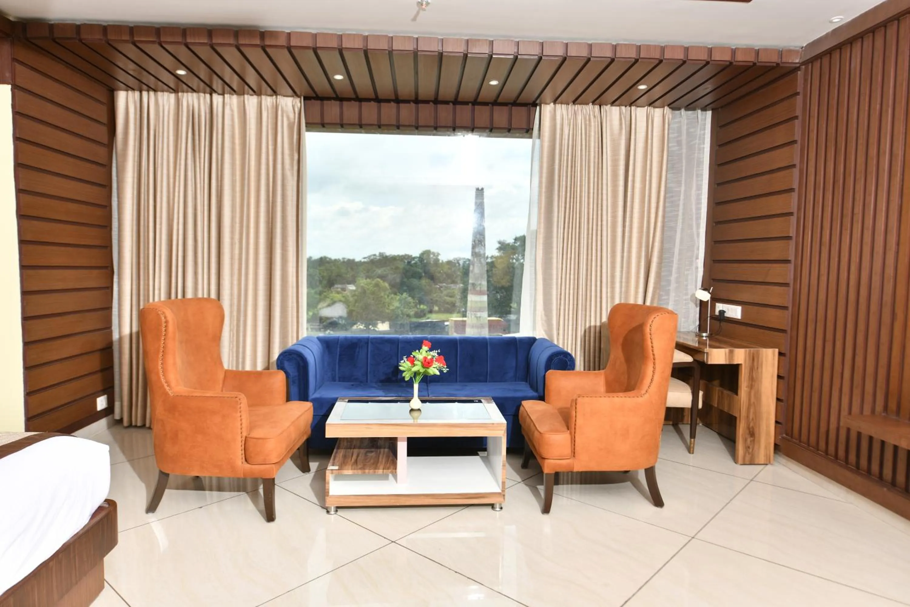 Seating area in Hotel RJ